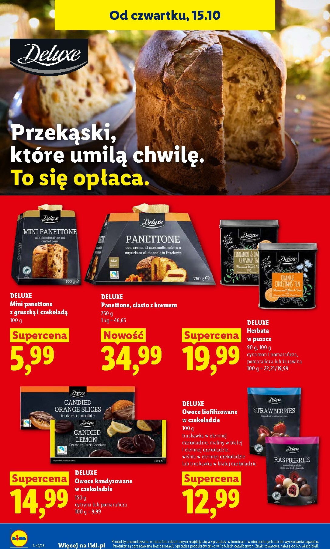 lidl - Nowa gazetka Lidl ważna od 15.10.2026 do 17.10.2026 - page: 82