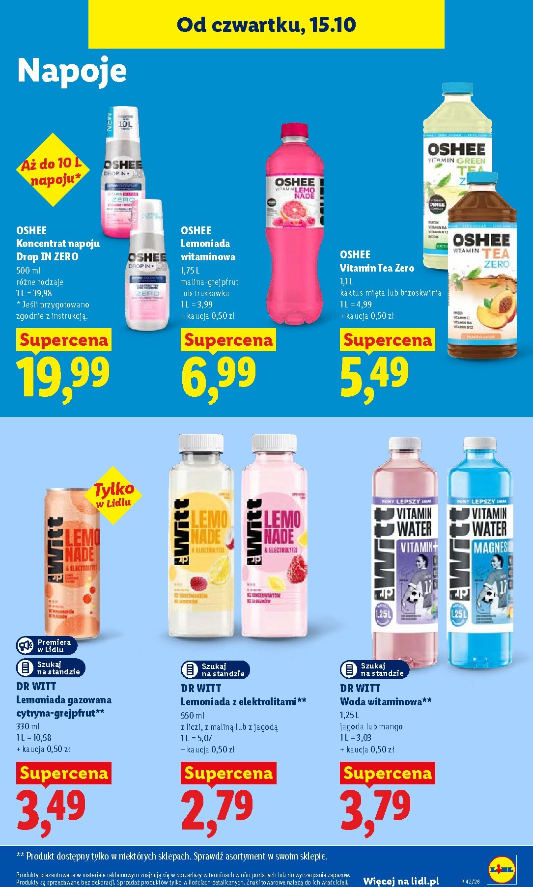 lidl - Nowa gazetka Lidl ważna od 15.10.2026 do 17.10.2026 - page: 97