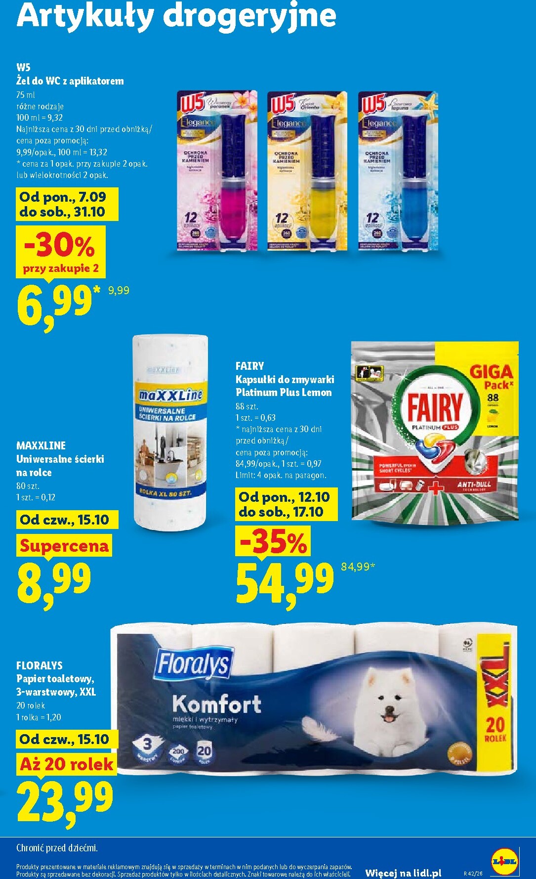 lidl - Nowa gazetka Lidl ważna od 15.10.2026 do 17.10.2026 - page: 111