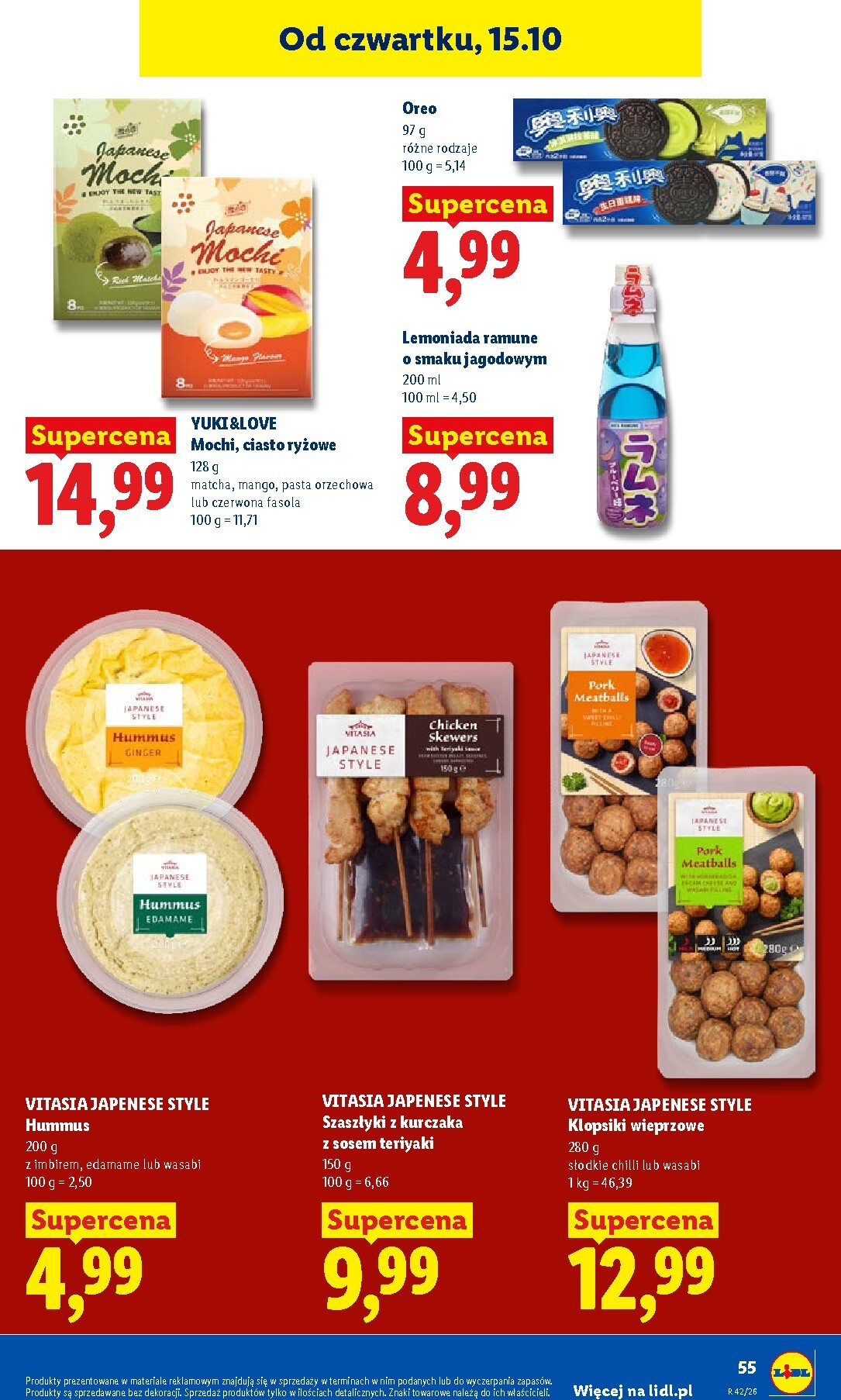 lidl - Nowa gazetka Lidl ważna od 15.10.2026 do 17.10.2026 - page: 55