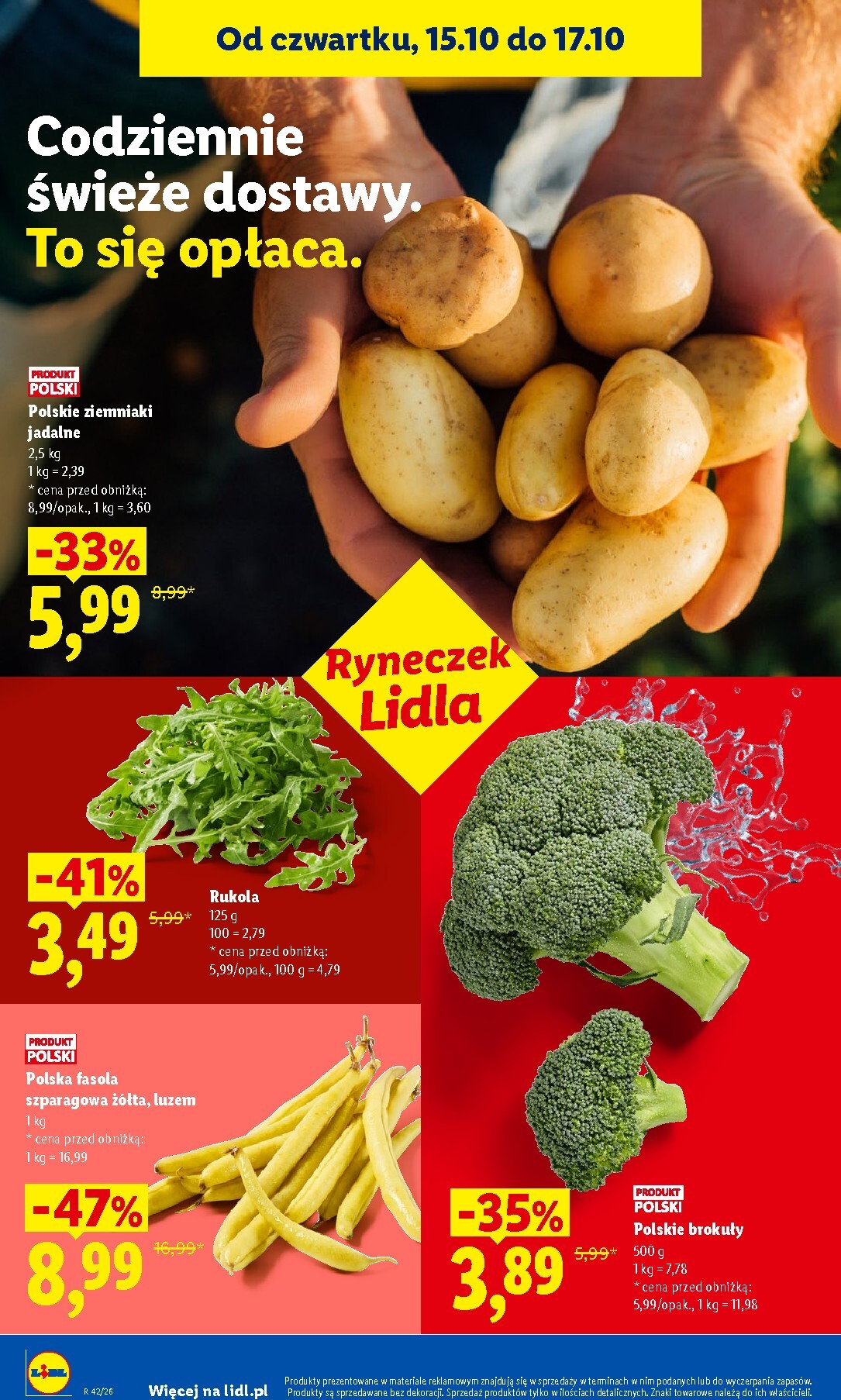 lidl - Nowa gazetka Lidl ważna od 15.10.2026 do 17.10.2026 - page: 48