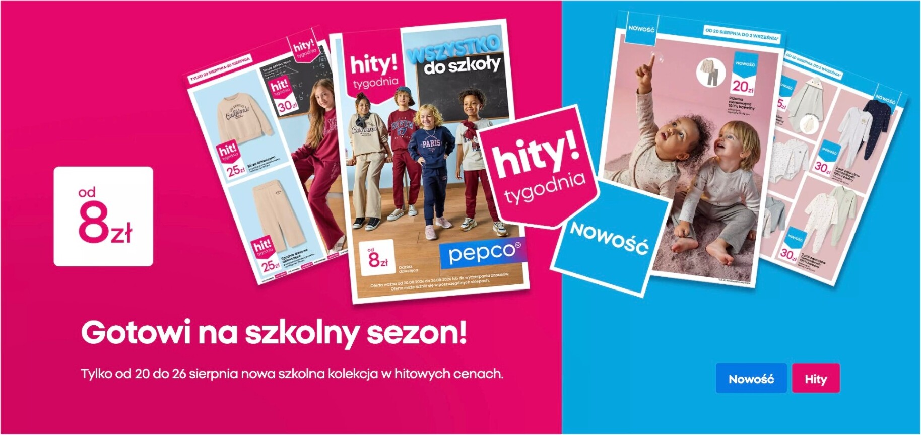 pepco - Aktualna gazetka Pepco ważna od 20.08.2026 do 26.08.2026