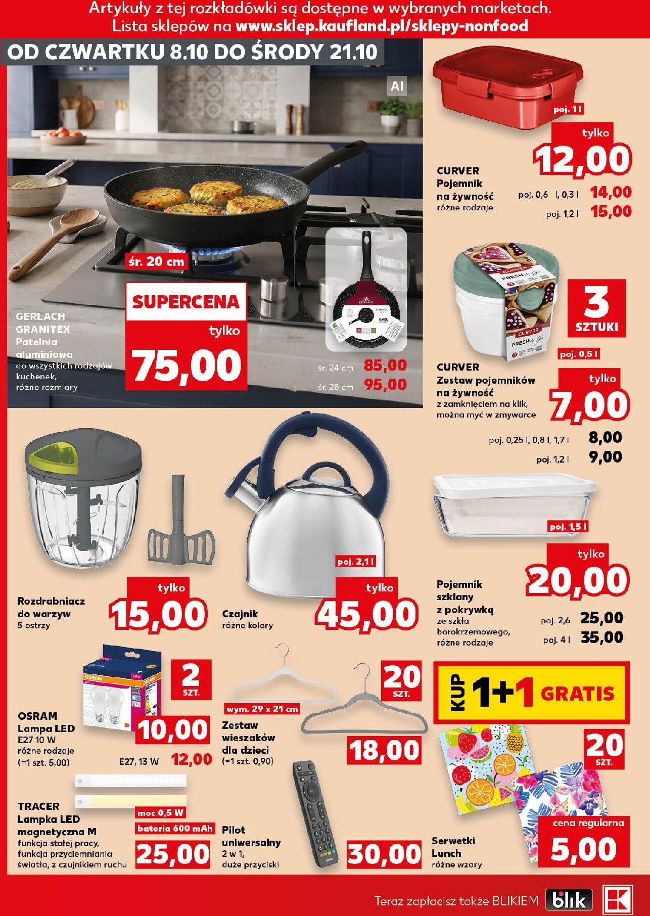 kaufland - Nowa gazetka Kaufland - Okazje ważna od 08.10.2026 do 21.10.2026 - page: 16
