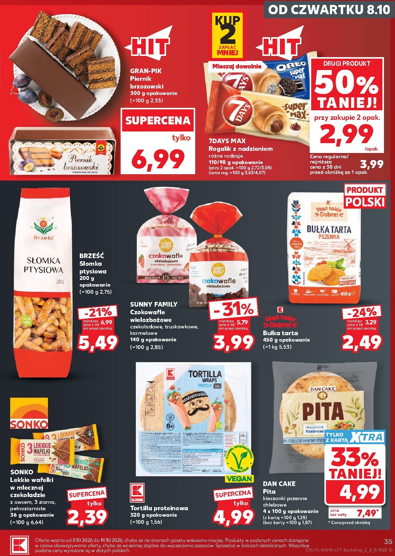 kaufland - Nowa gazetka Kaufland ważna od 08.10.2026 do 14.10.2026 - page: 35