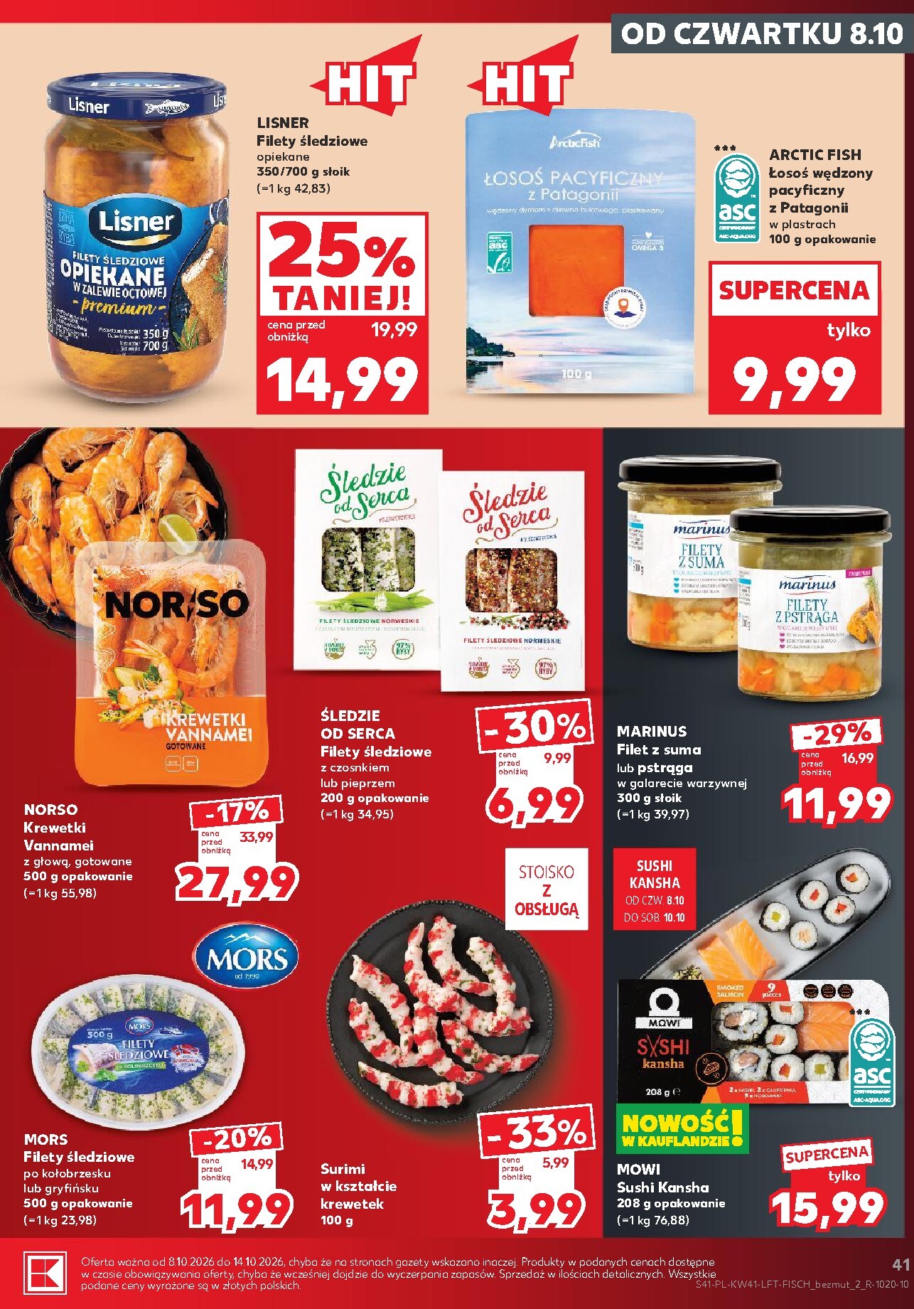 kaufland - Nowa gazetka Kaufland ważna od 08.10.2026 do 14.10.2026 - page: 41