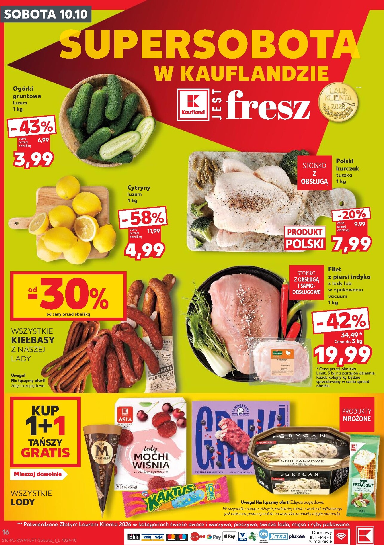 kaufland - Nowa gazetka Kaufland ważna od 08.10.2026 do 14.10.2026 - page: 16