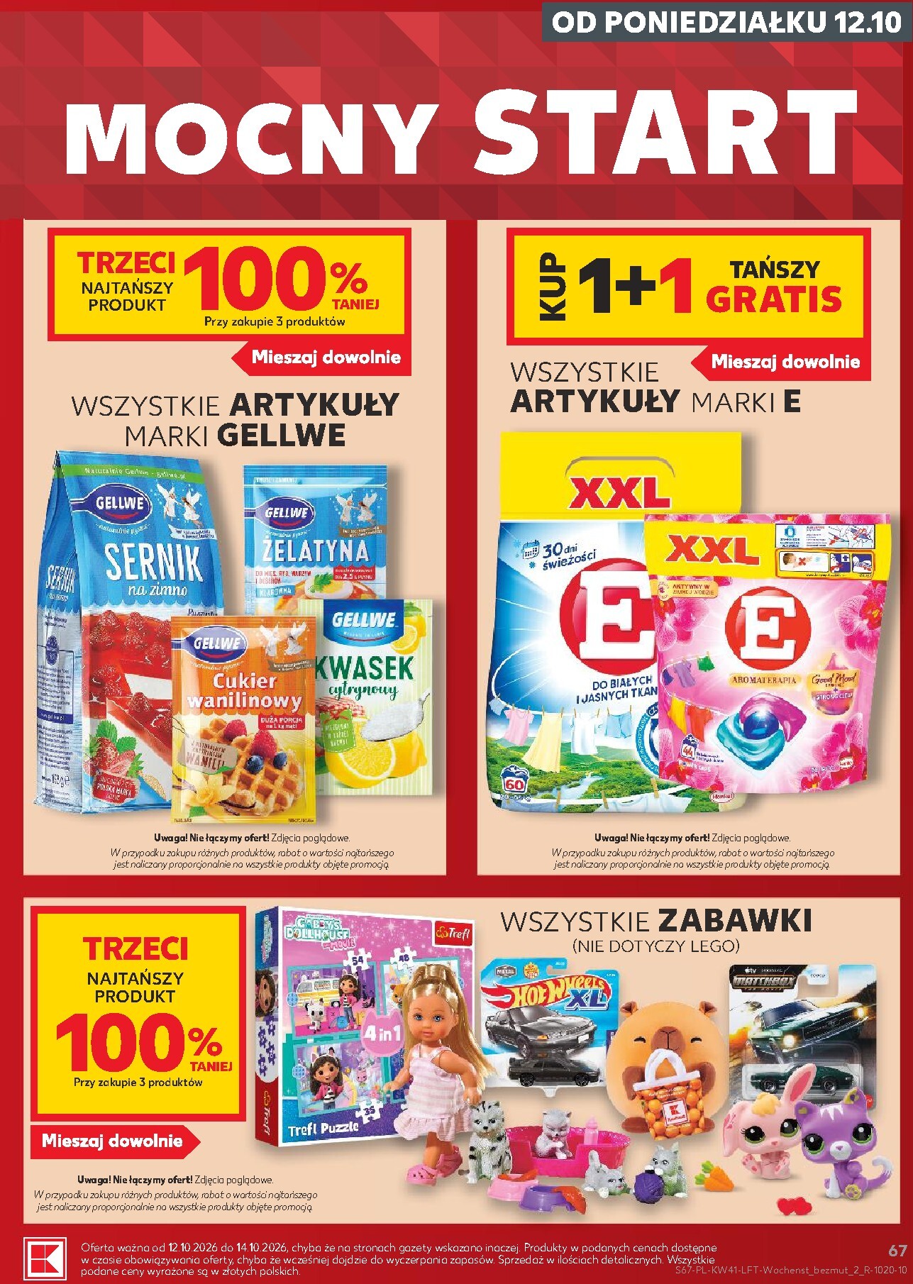 kaufland - Nowa gazetka Kaufland ważna od 08.10.2026 do 14.10.2026 - page: 67