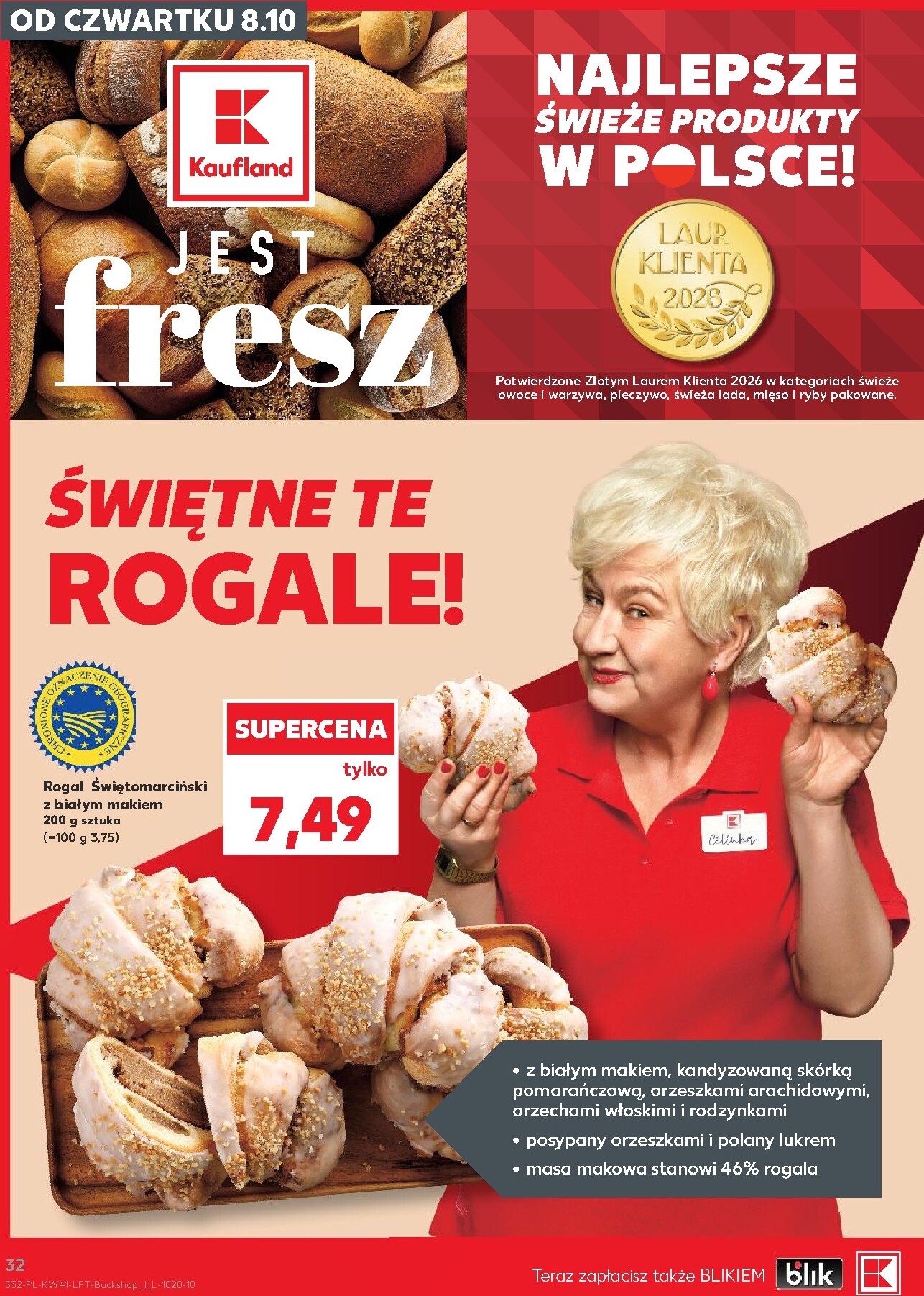 kaufland - Nowa gazetka Kaufland ważna od 08.10.2026 do 14.10.2026 - page: 32