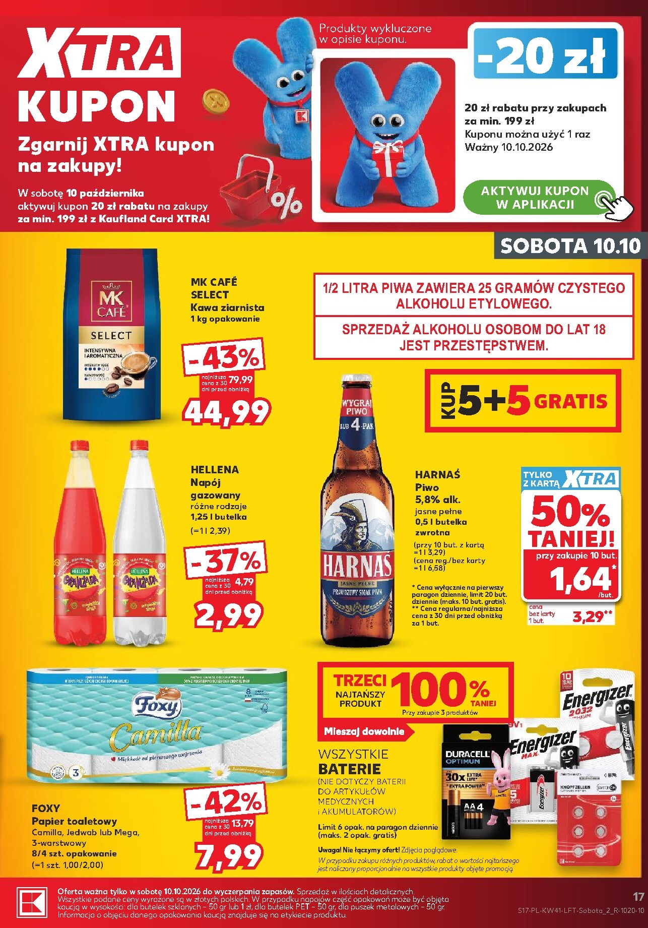 kaufland - Nowa gazetka Kaufland ważna od 08.10.2026 do 14.10.2026 - page: 17