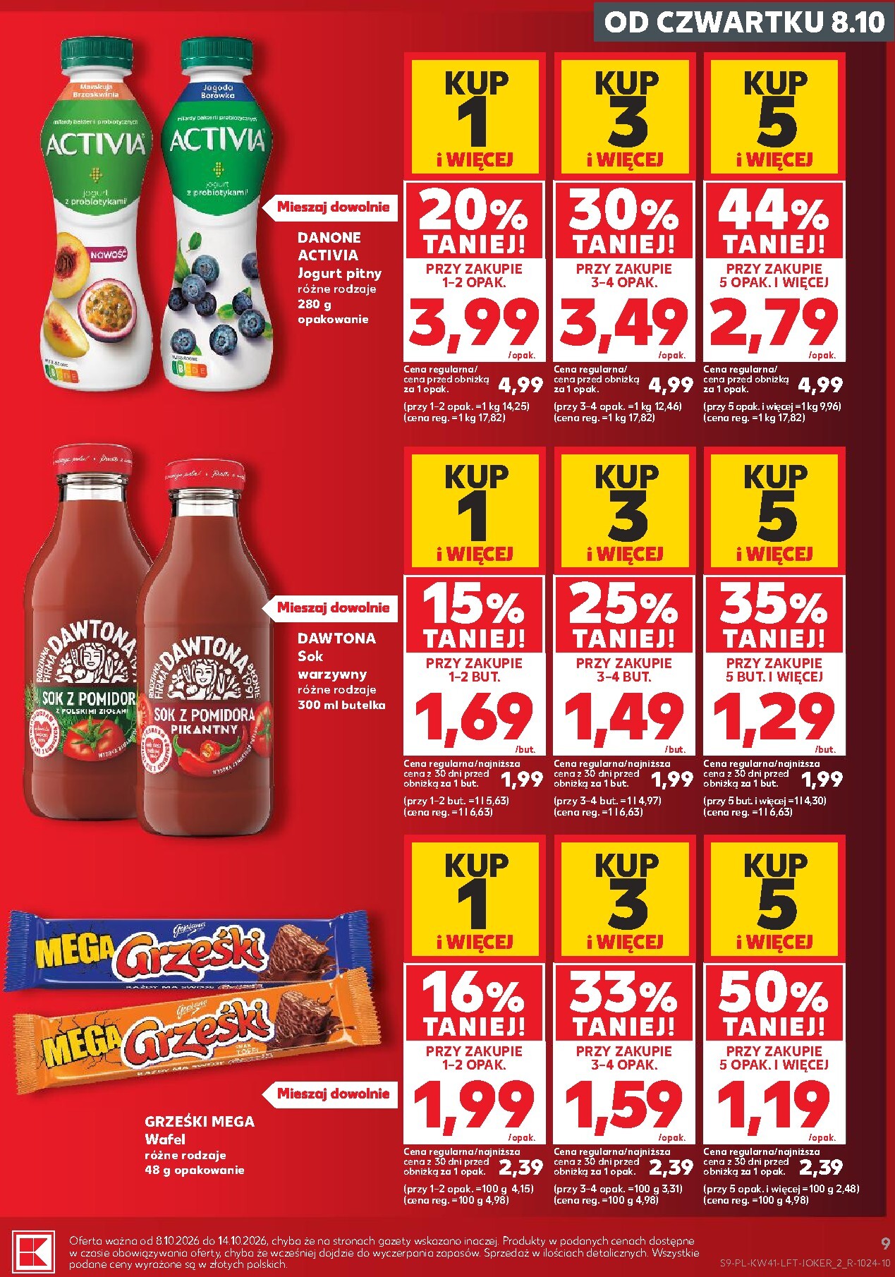 kaufland - Nowa gazetka Kaufland ważna od 08.10.2026 do 14.10.2026 - page: 9
