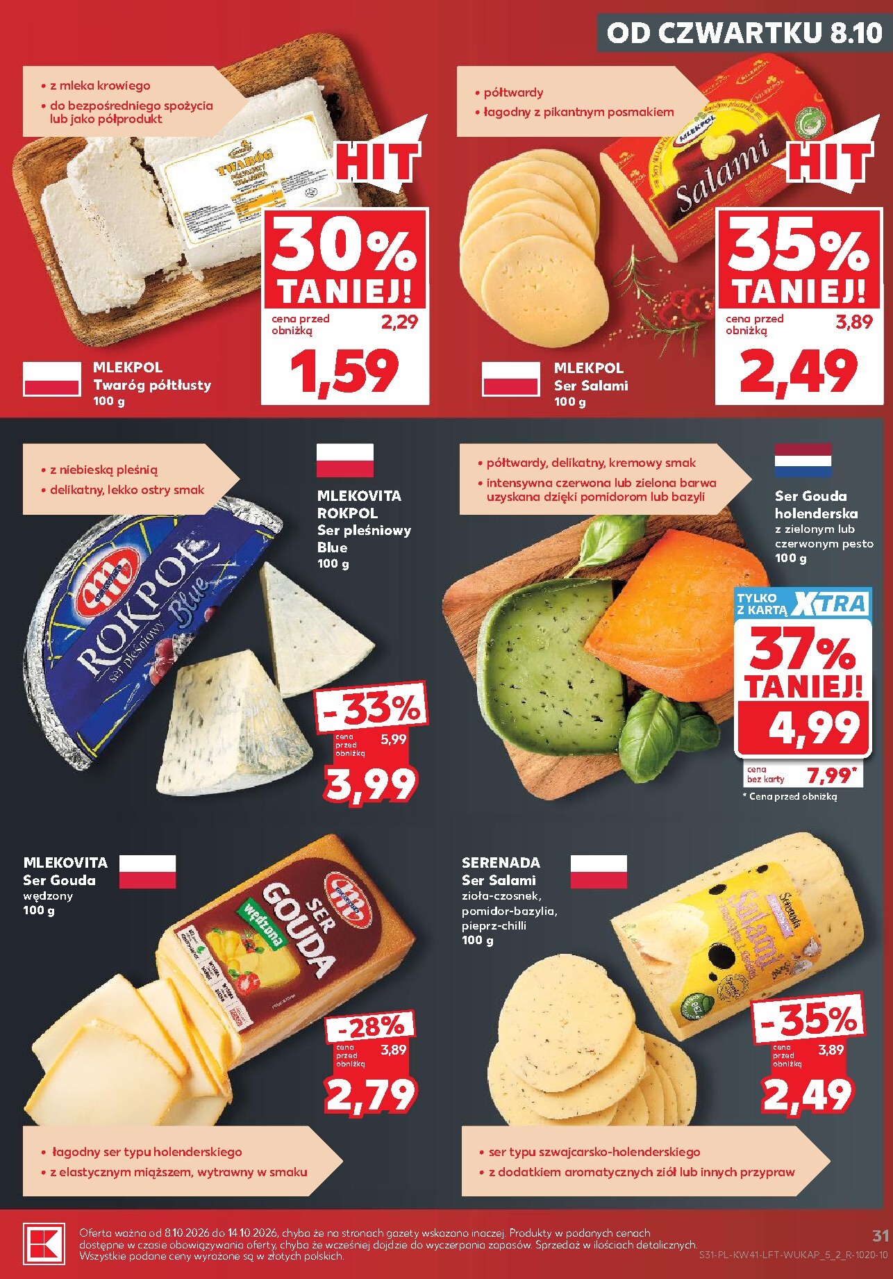 kaufland - Nowa gazetka Kaufland ważna od 08.10.2026 do 14.10.2026 - page: 31