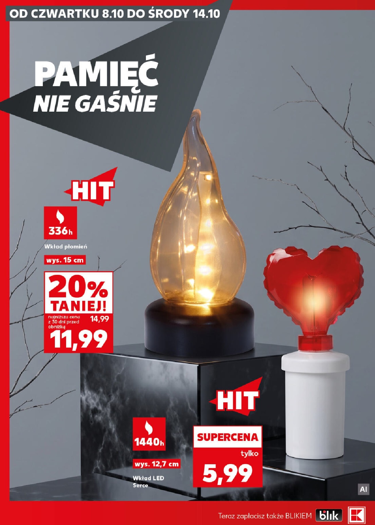 kaufland - Nowa gazetka Kaufland - Katalog Znicze ważna od 08.10.2026 do 14.10.2026 - page: 18