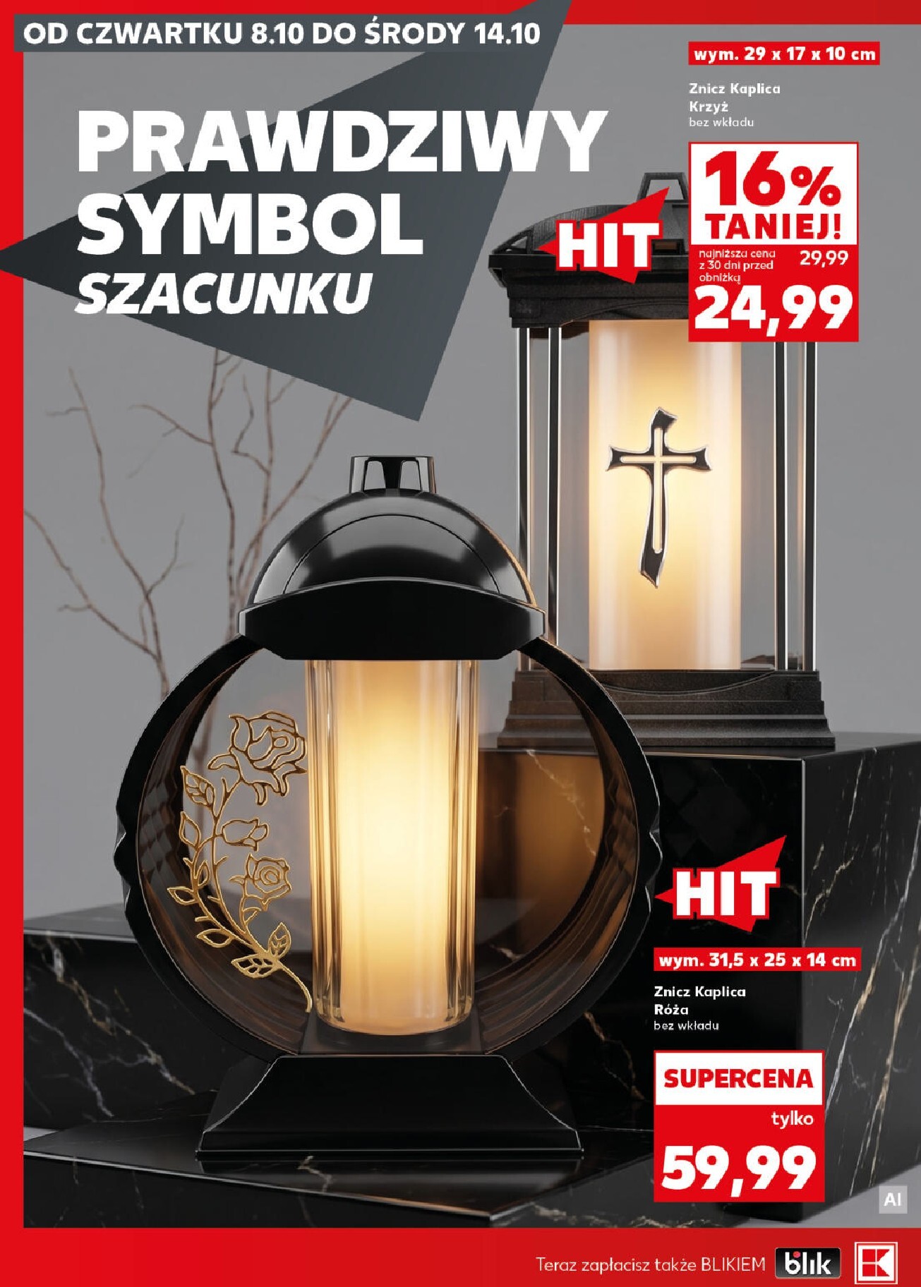 kaufland - Nowa gazetka Kaufland - Katalog Znicze ważna od 08.10.2026 do 14.10.2026 - page: 8