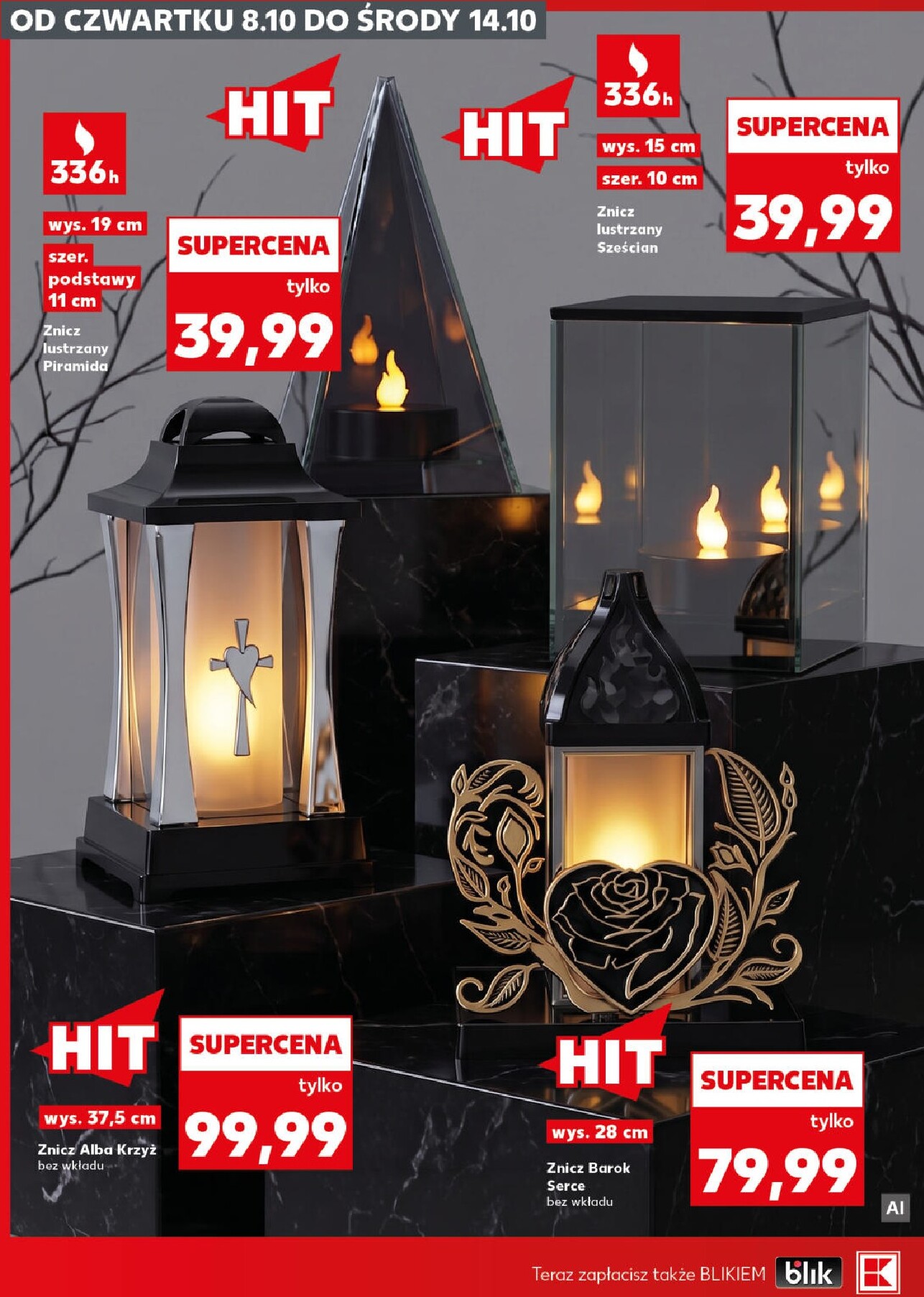 kaufland - Nowa gazetka Kaufland - Katalog Znicze ważna od 08.10.2026 do 14.10.2026 - page: 12