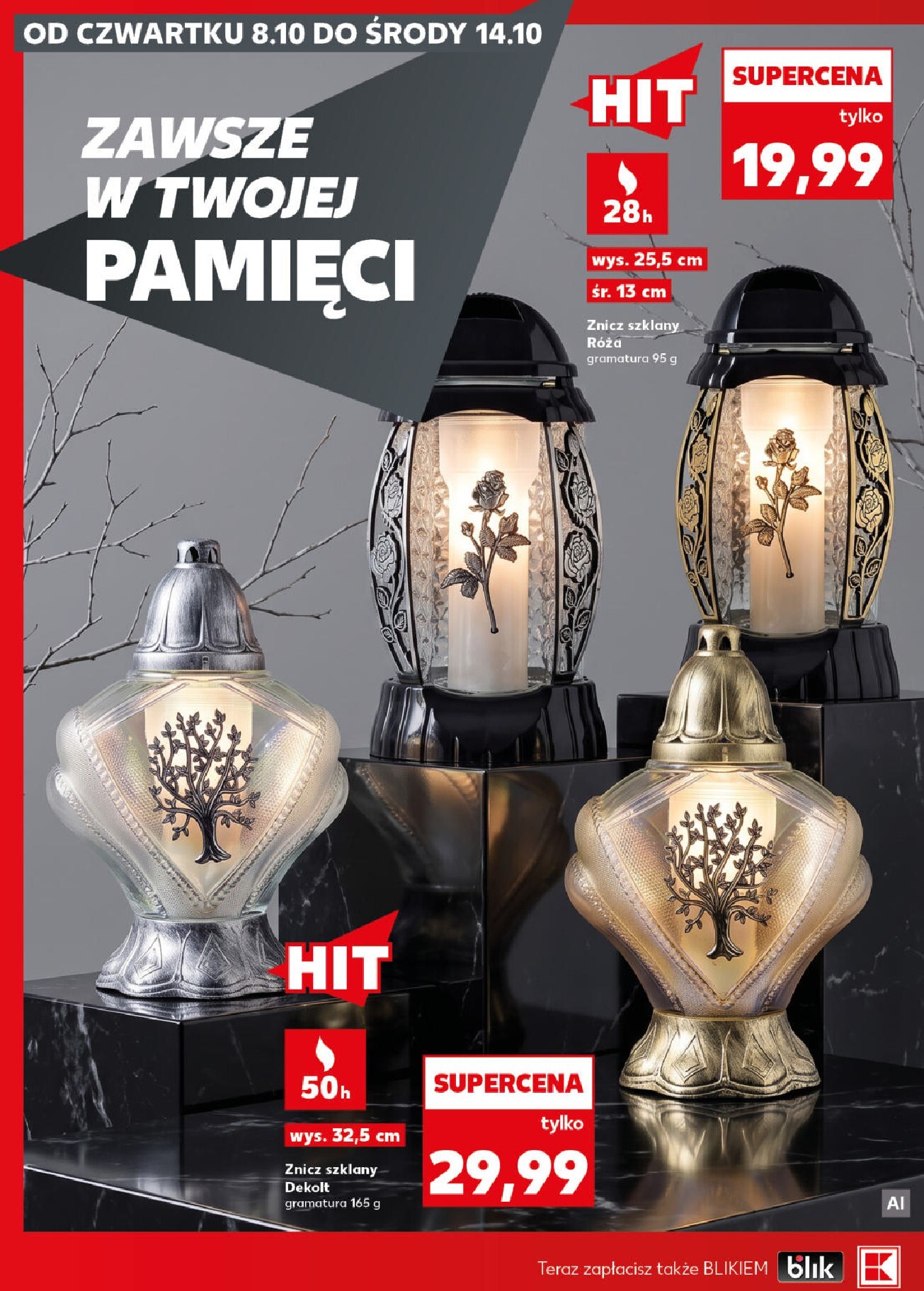 kaufland - Nowa gazetka Kaufland - Katalog Znicze ważna od 08.10.2026 do 14.10.2026 - page: 6