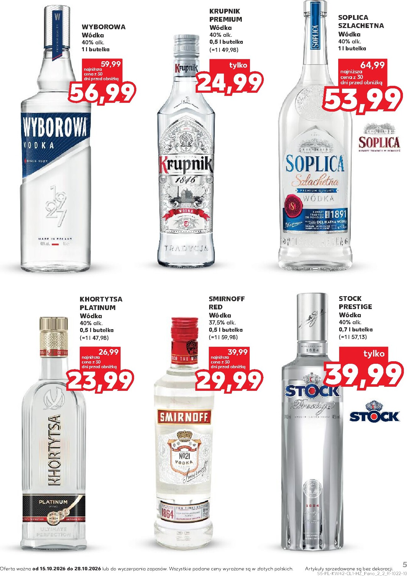 kaufland - Nowa gazetka Kaufland - Barek ważna od 15.10.2026 do 28.10.2026 - page: 5