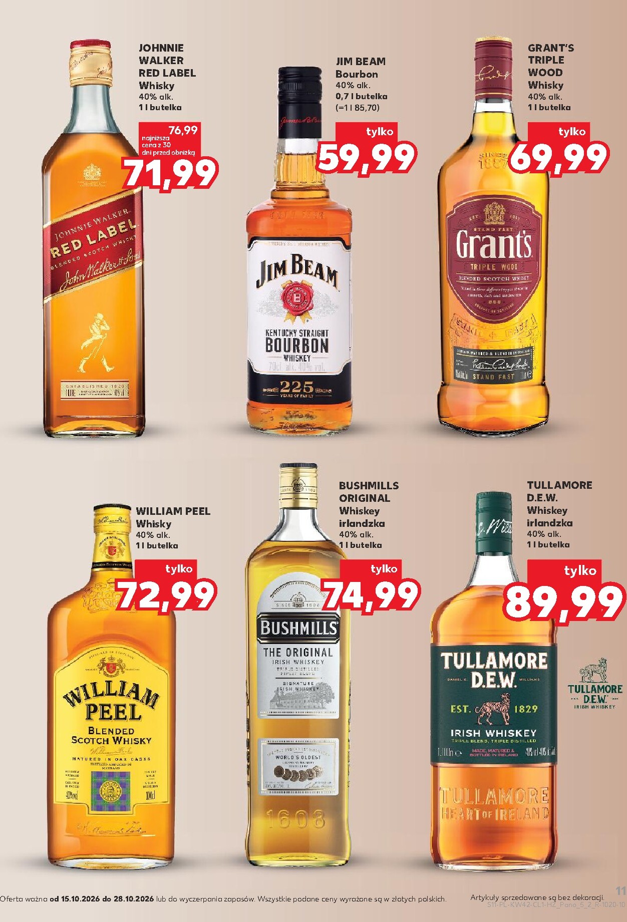 kaufland - Nowa gazetka Kaufland - Barek ważna od 15.10.2026 do 28.10.2026 - page: 11