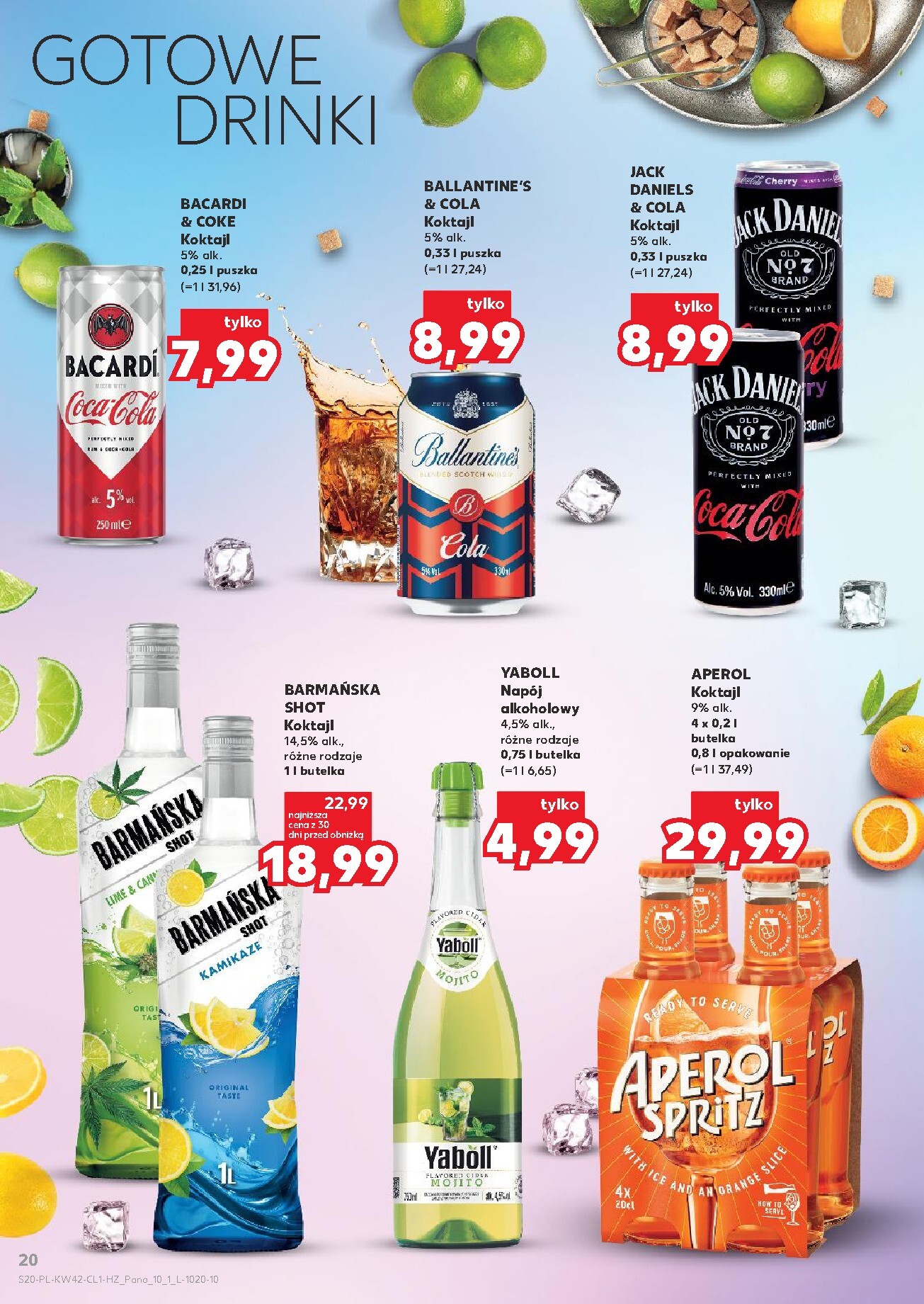 kaufland - Nowa gazetka Kaufland - Barek ważna od 15.10.2026 do 28.10.2026 - page: 20