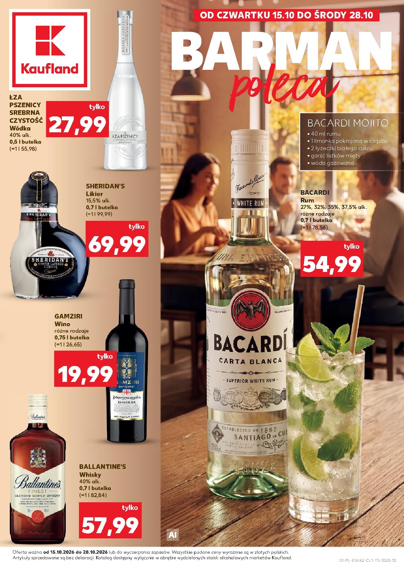 kaufland - Nowa gazetka Kaufland - Barek ważna od 15.10.2026 do 28.10.2026