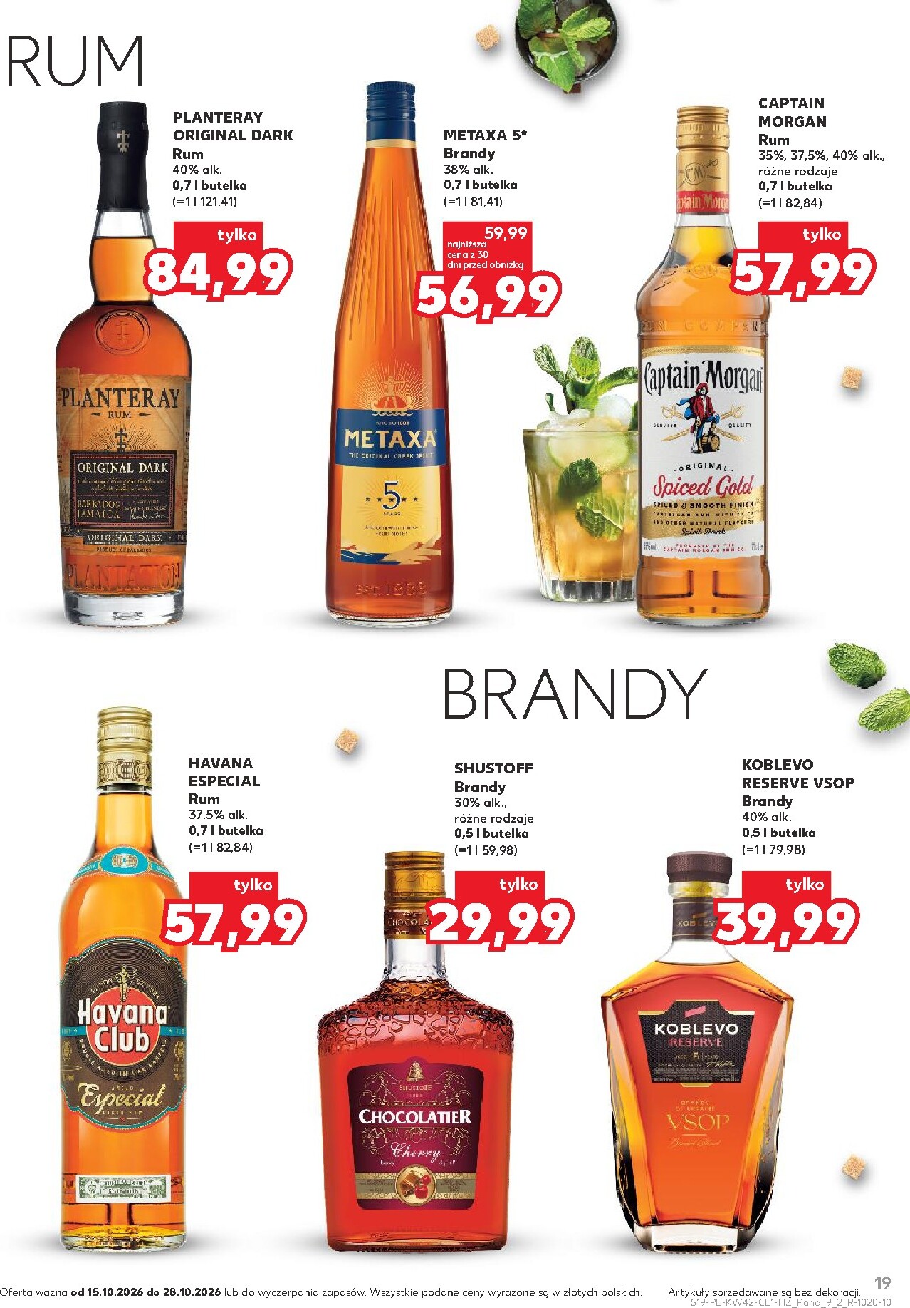 kaufland - Nowa gazetka Kaufland - Barek ważna od 15.10.2026 do 28.10.2026 - page: 19