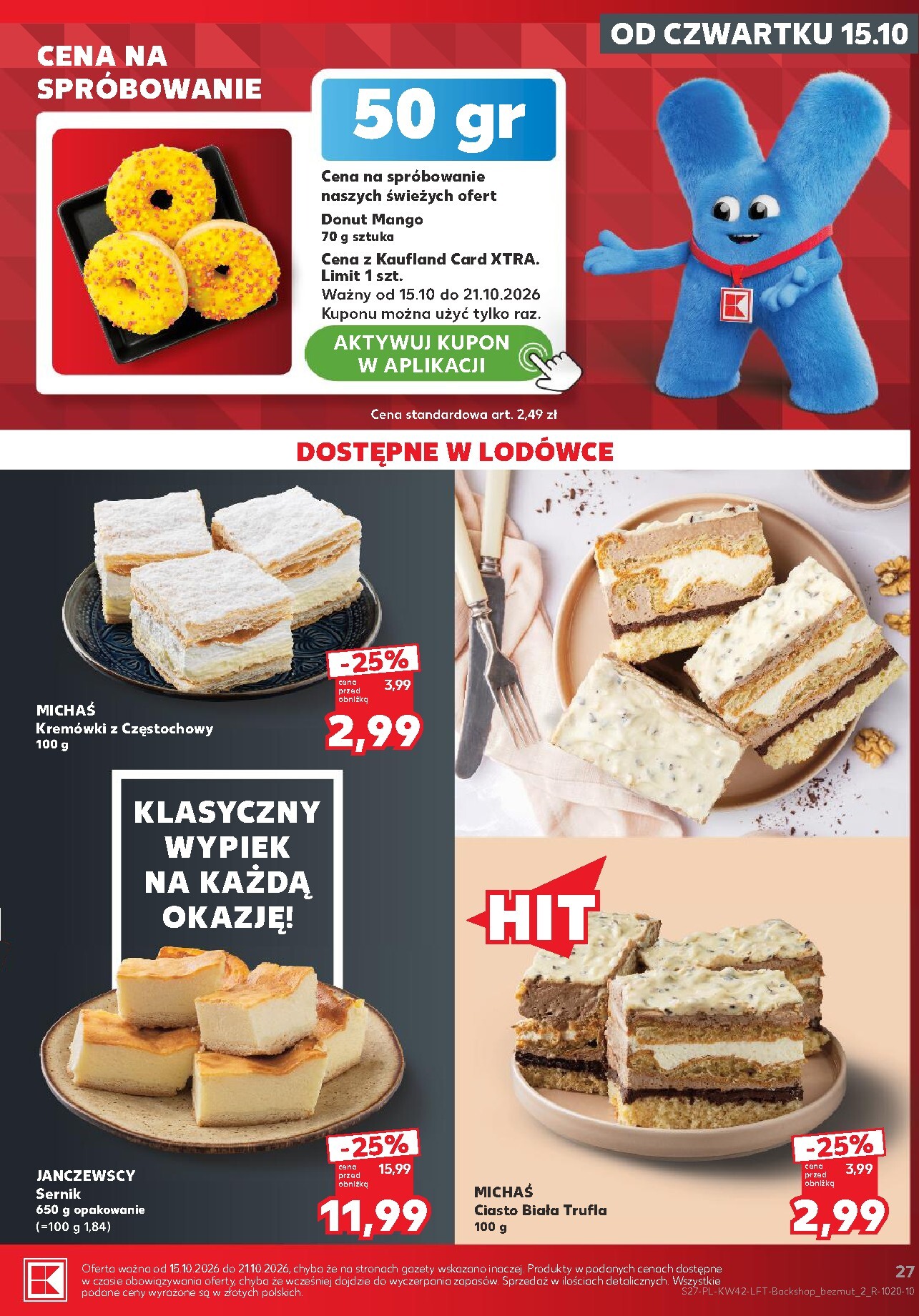 kaufland - Nowa gazetka Kaufland ważna od 15.10.2026 do 21.10.2026 - page: 27