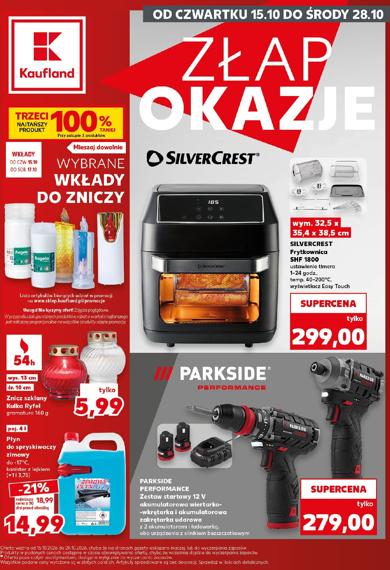 kaufland - Nowa gazetka Kaufland - Okazje ważna od 15.10.2026 do 28.10.2026 - page: 1