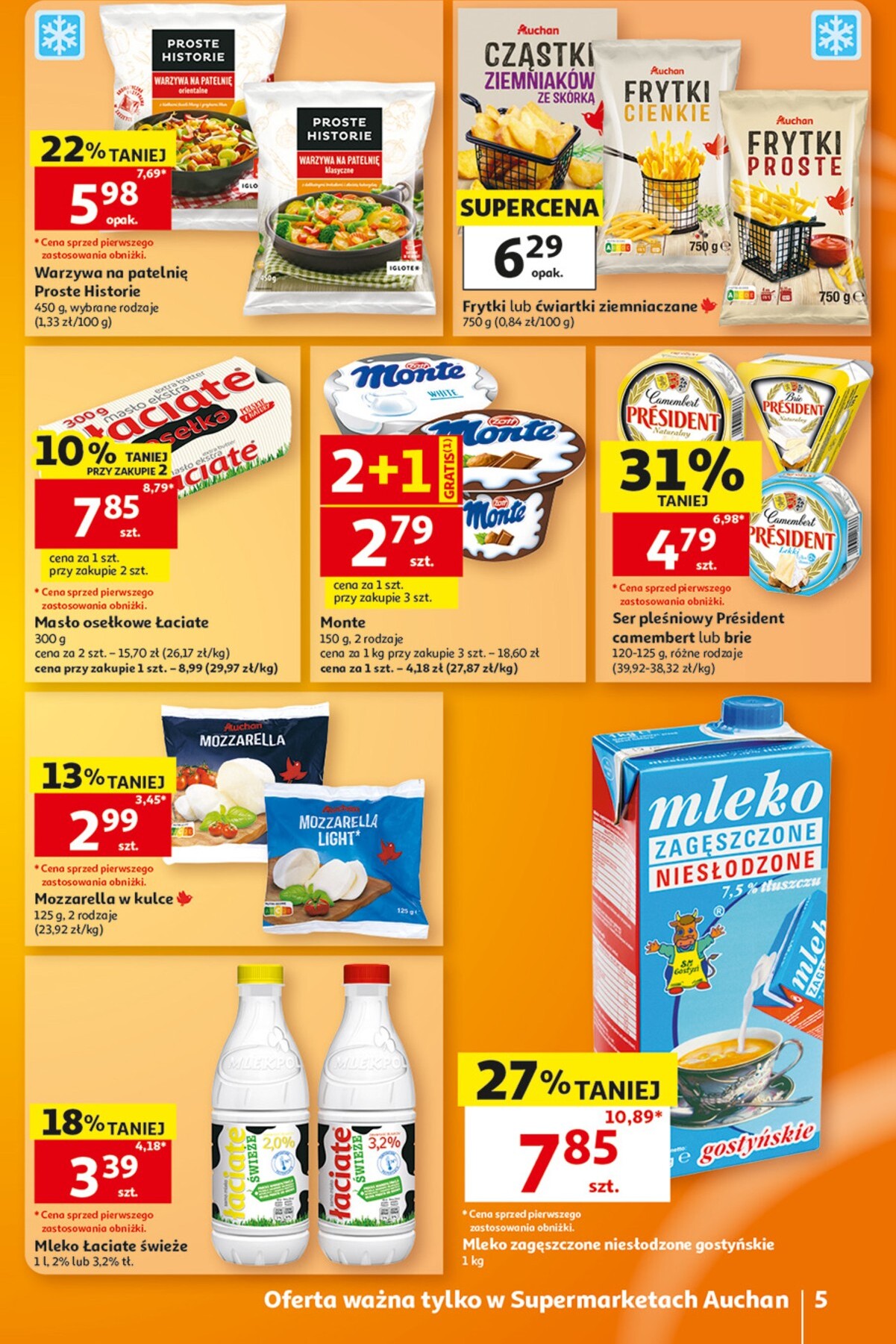 auchan - Nowa gazetka Auchan - Gazetka 30 Lat Supermarket Auchan ważna od 08.10.2026 do 14.10.2026 - page: 5