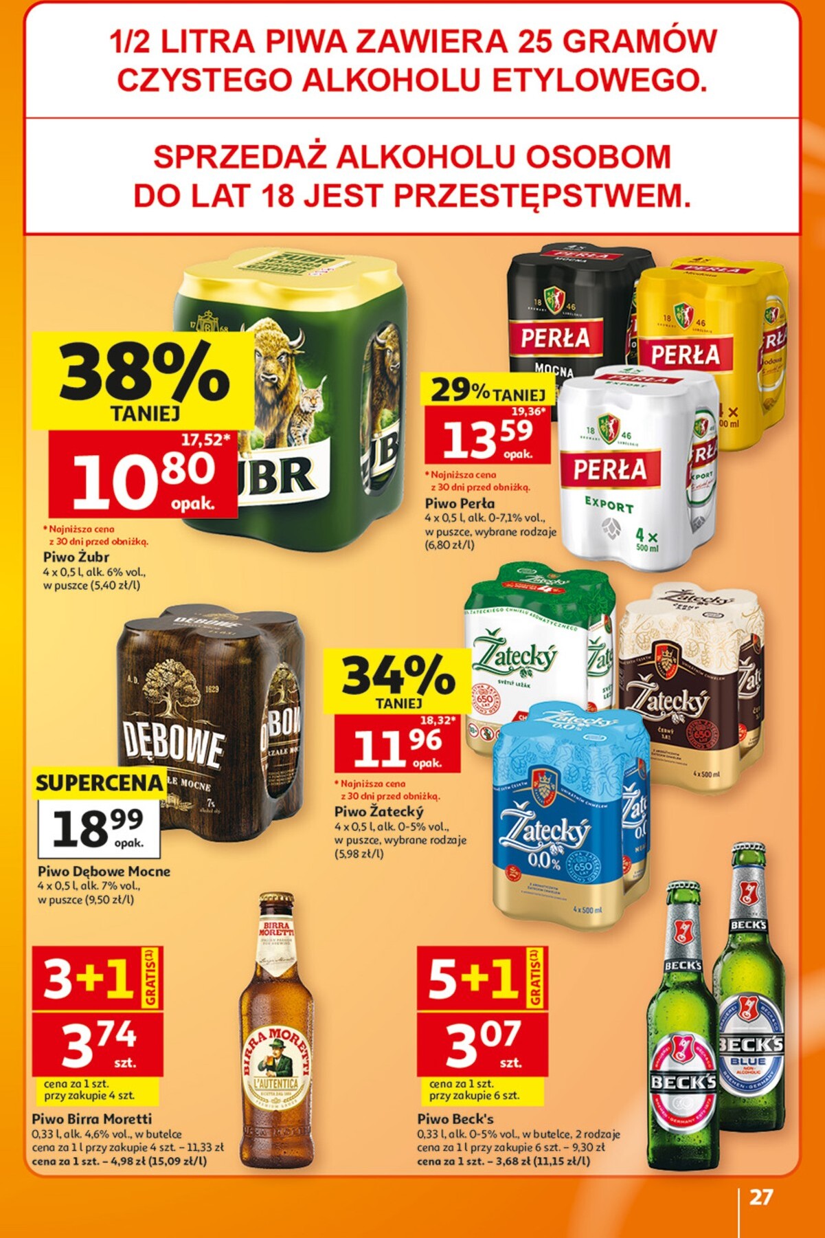 auchan - Nowa gazetka Hipermarket Auchan ważna od 08.10.2026 do 14.10.2026 - page: 27