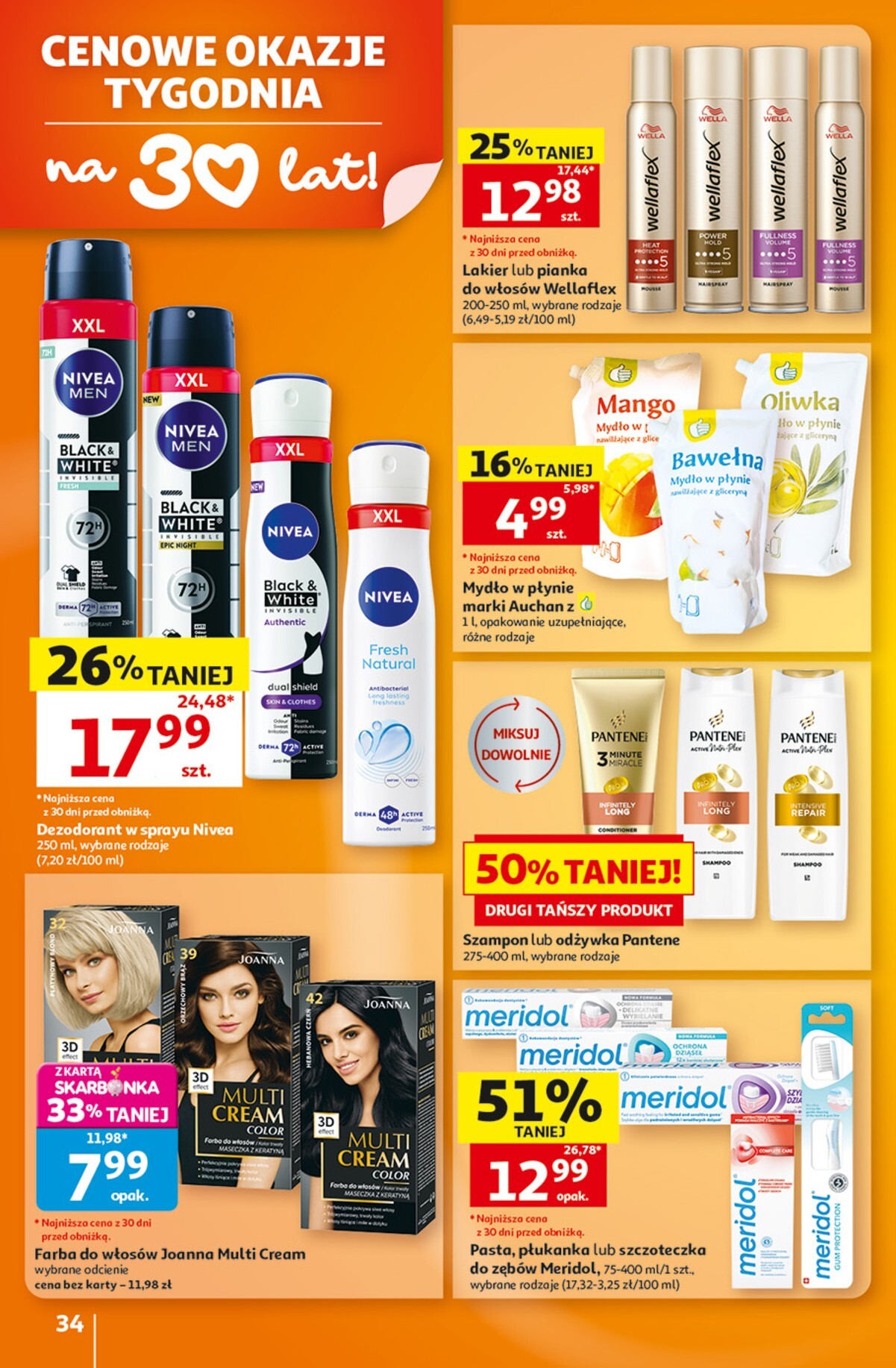 auchan - Nowa gazetka Hipermarket Auchan ważna od 08.10.2026 do 14.10.2026 - page: 34