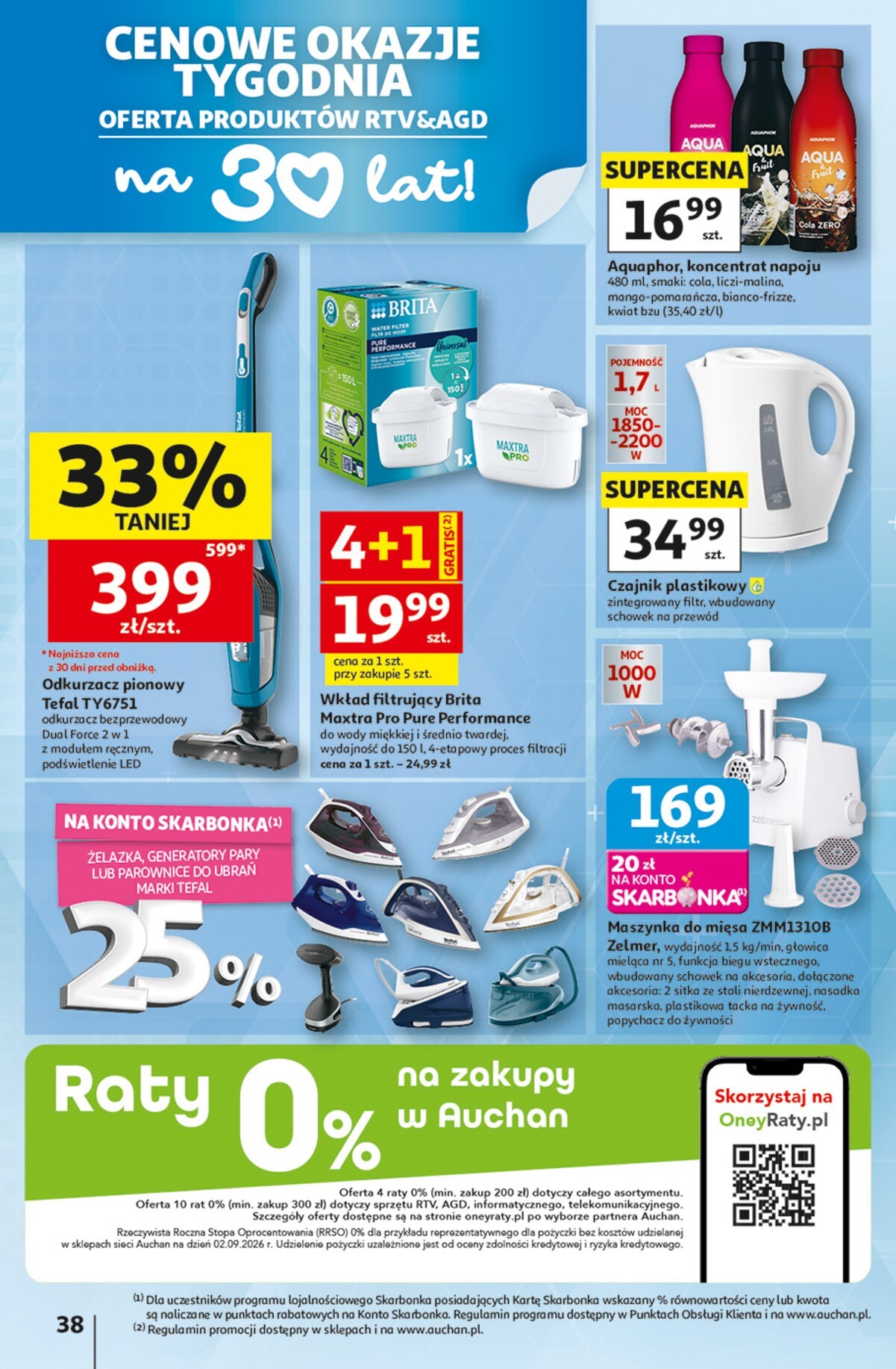 auchan - Nowa gazetka Hipermarket Auchan ważna od 08.10.2026 do 14.10.2026 - page: 38