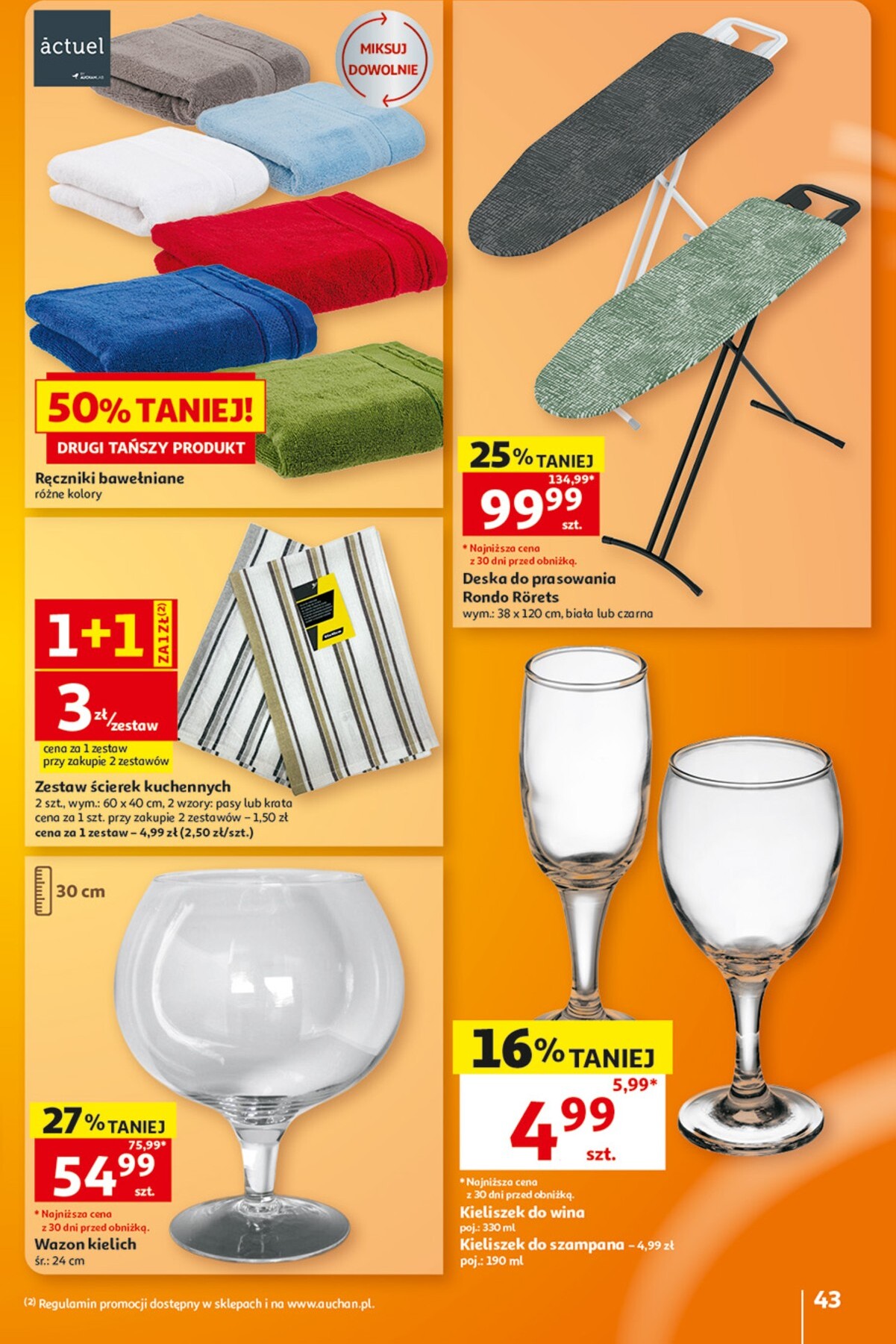 auchan - Nowa gazetka Hipermarket Auchan ważna od 08.10.2026 do 14.10.2026 - page: 43