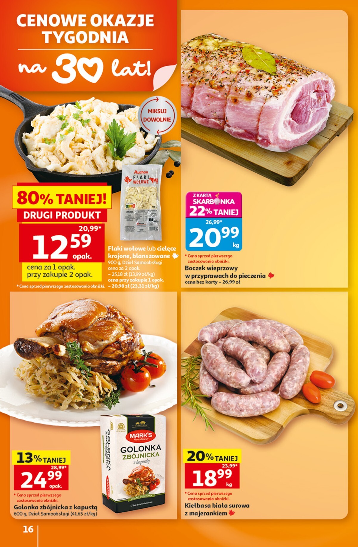 auchan - Nowa gazetka Hipermarket Auchan ważna od 08.10.2026 do 14.10.2026 - page: 16