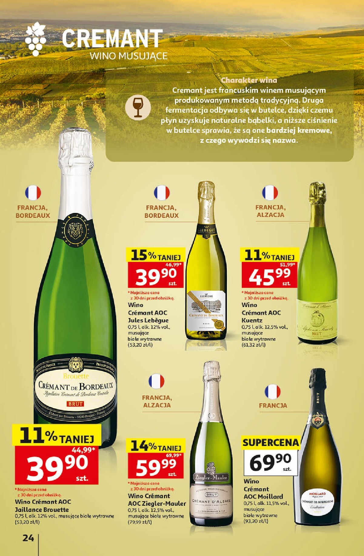 auchan - Aktualna gazetka Hipermarket Auchan - Wino ważna od 05.10.2026 do 31.10.2026 - page: 24