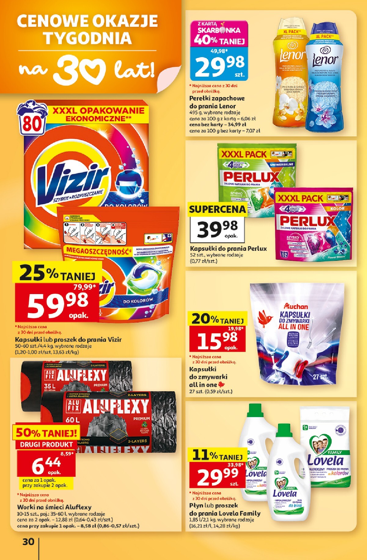 auchan - Nowa gazetka Hipermarket Auchan ważna od 15.10.2026 do 21.10.2026 - page: 30