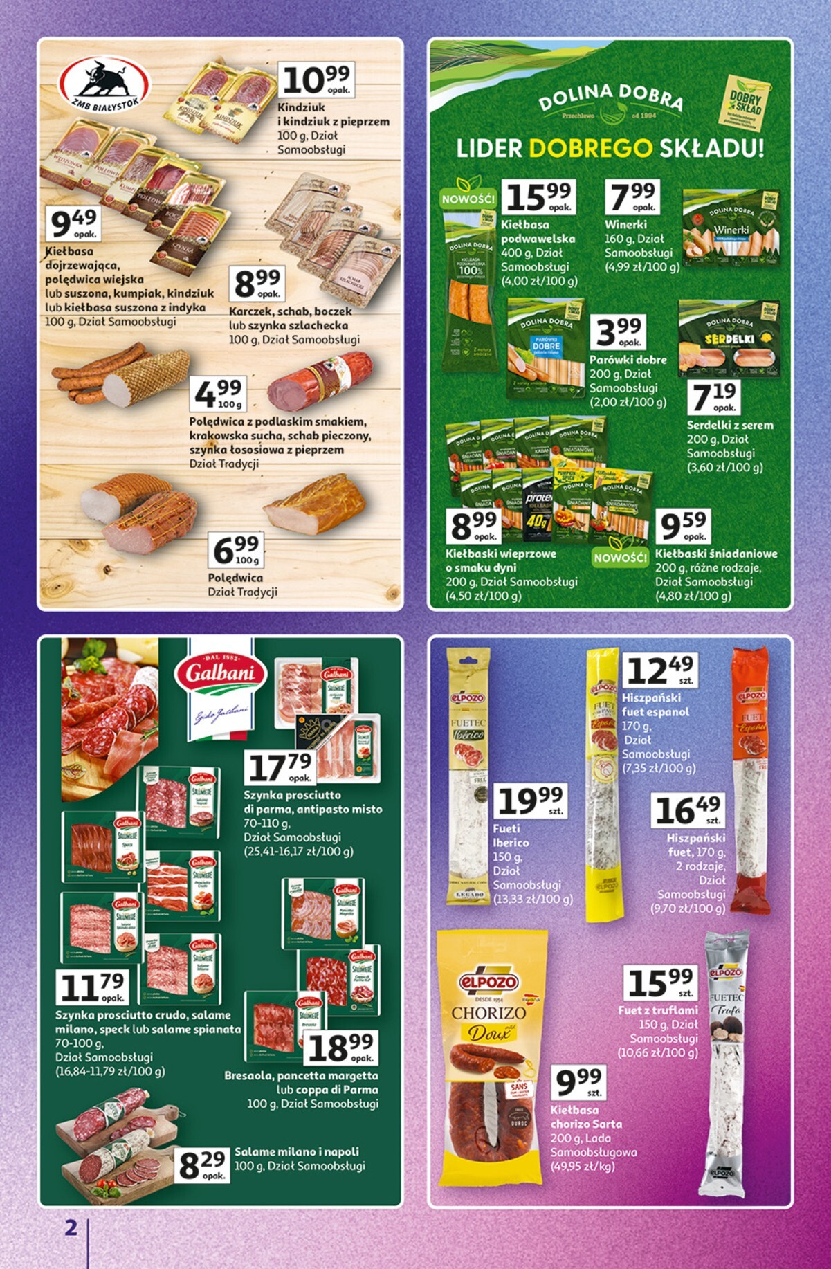 auchan - Nowa gazetka Hipermarket Auchan - Znane marki ważna od 15.10.2026 do 21.10.2026 - page: 2
