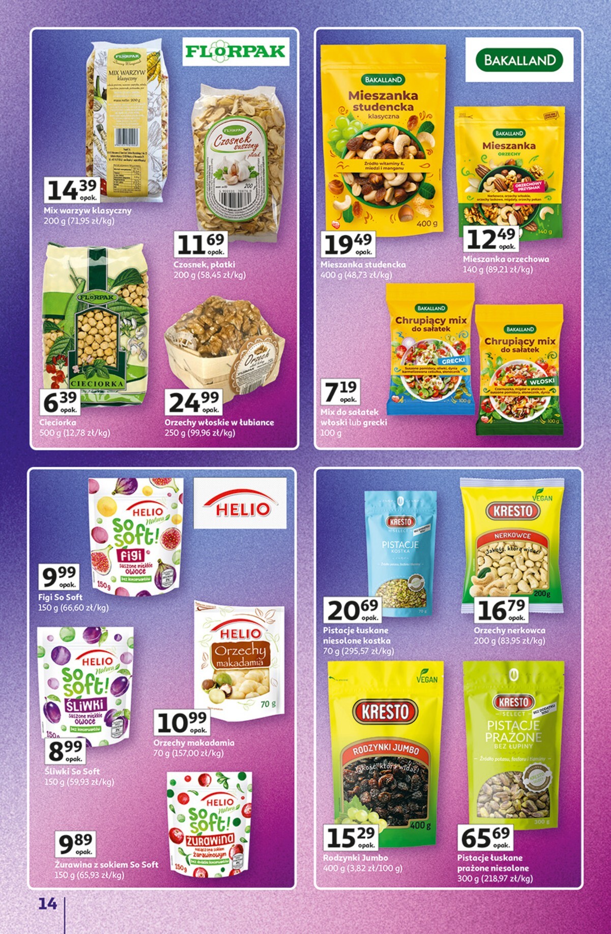 auchan - Nowa gazetka Hipermarket Auchan - Znane marki ważna od 15.10.2026 do 21.10.2026 - page: 14