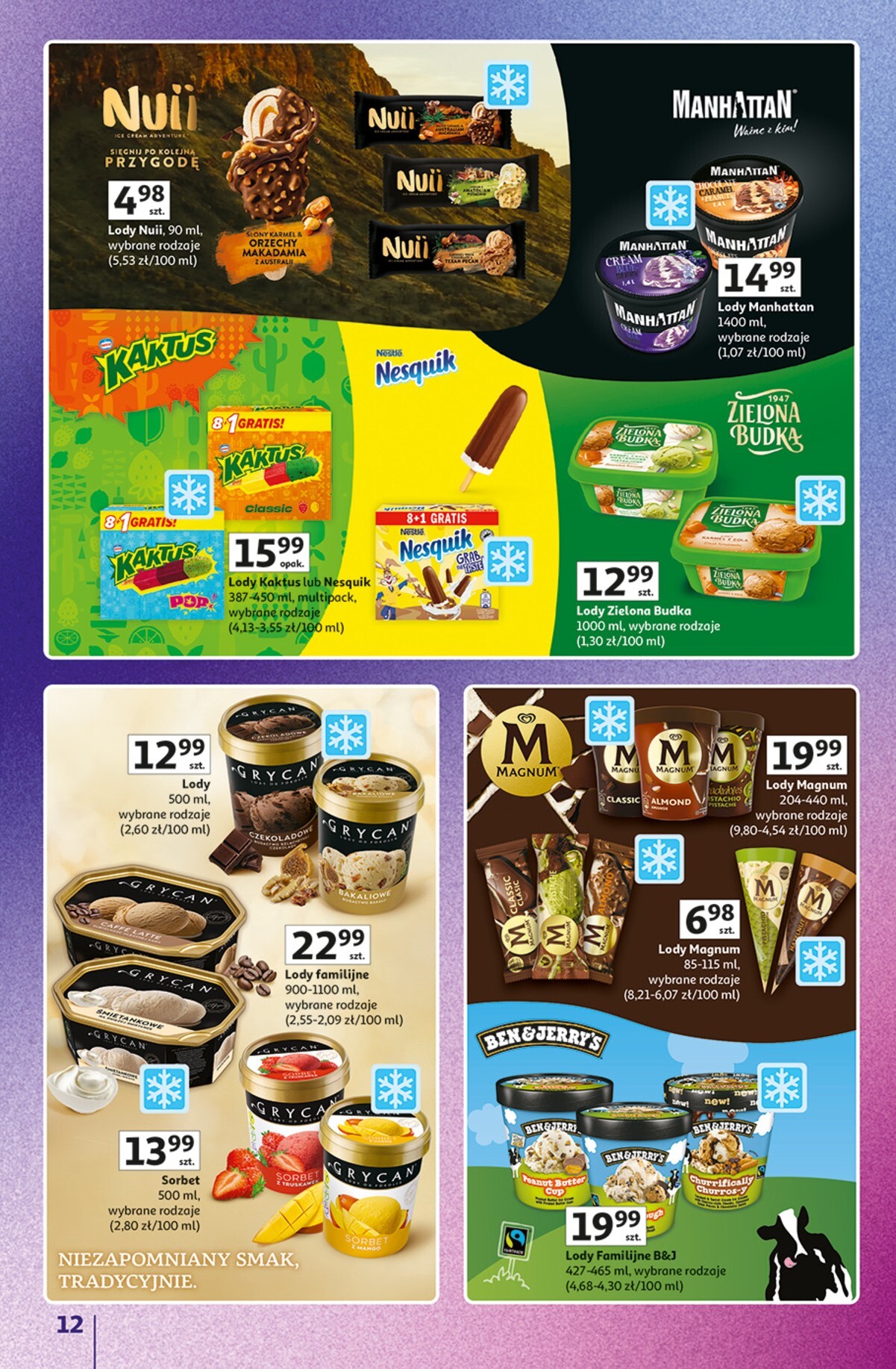 auchan - Nowa gazetka Hipermarket Auchan - Znane marki ważna od 15.10.2026 do 21.10.2026 - page: 12