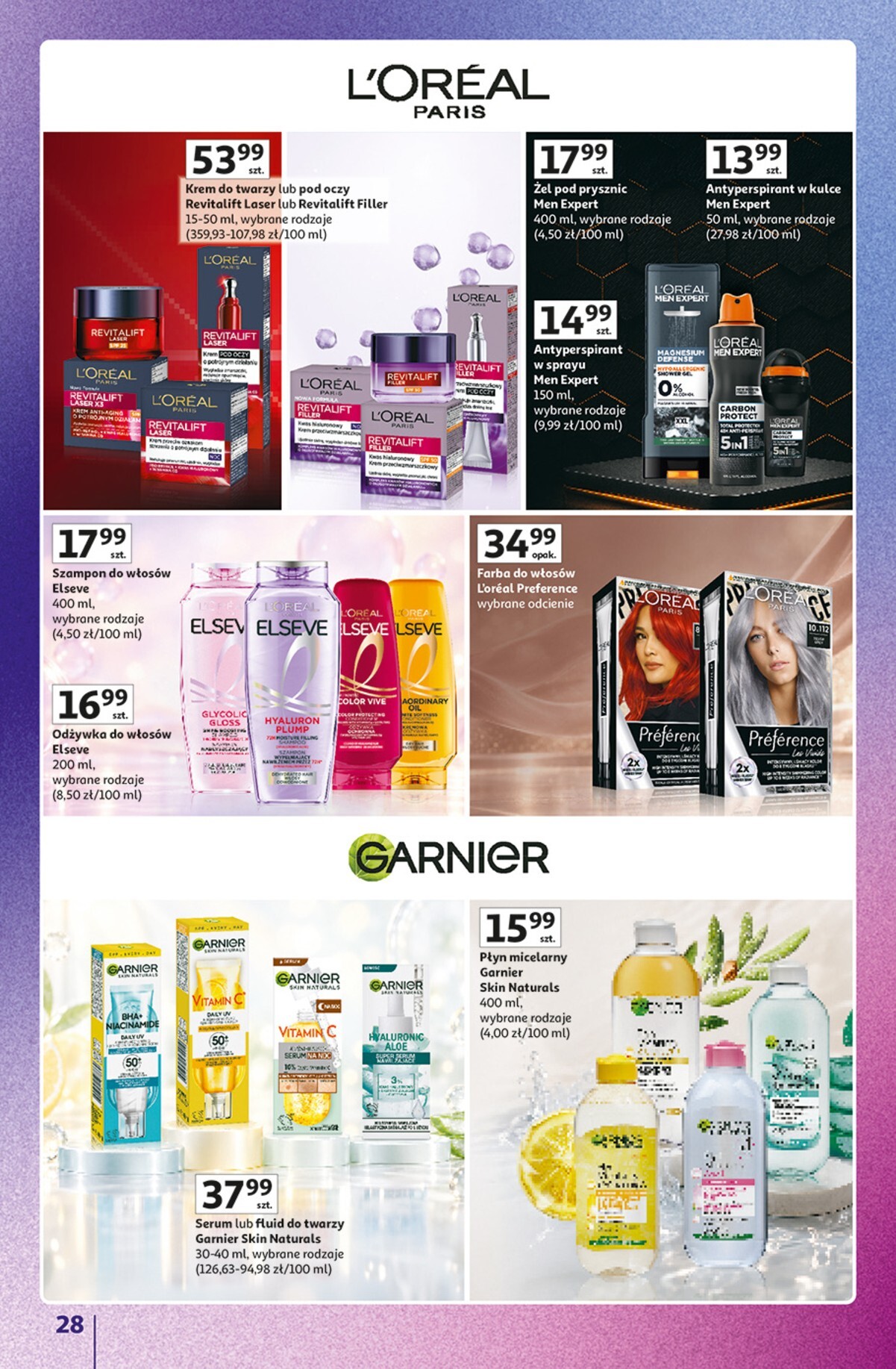 auchan - Nowa gazetka Hipermarket Auchan - Znane marki ważna od 15.10.2026 do 21.10.2026 - page: 28