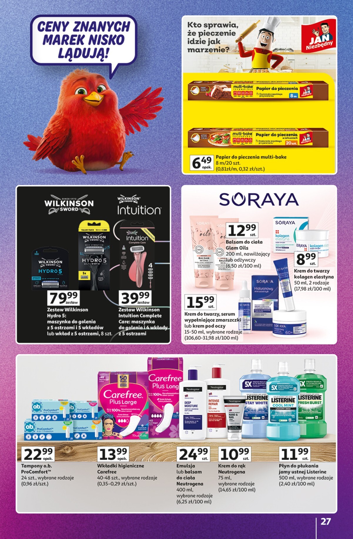 auchan - Nowa gazetka Hipermarket Auchan - Znane marki ważna od 15.10.2026 do 21.10.2026 - page: 27