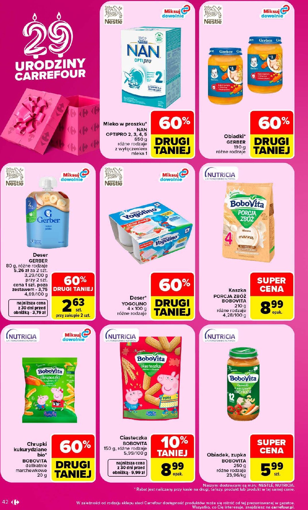 carrefour - Nowa gazetka Carrefour - Gazetka Carrefour, Market w SUMIE najlepszy, od poniedziałku ważna od 12.10.2026 do 17.10.2026 - page: 42