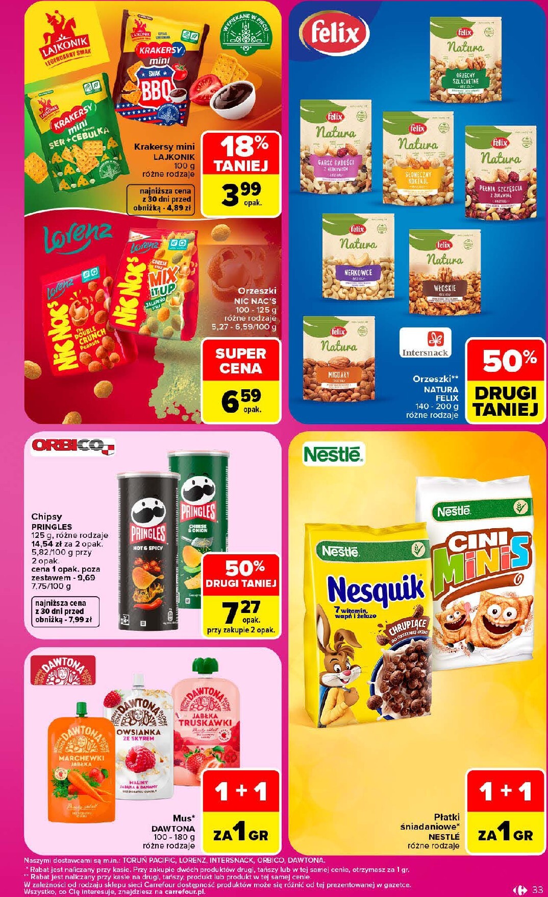carrefour - Nowa gazetka Carrefour - Gazetka Carrefour, Market w SUMIE najlepszy, od poniedziałku ważna od 12.10.2026 do 17.10.2026 - page: 33