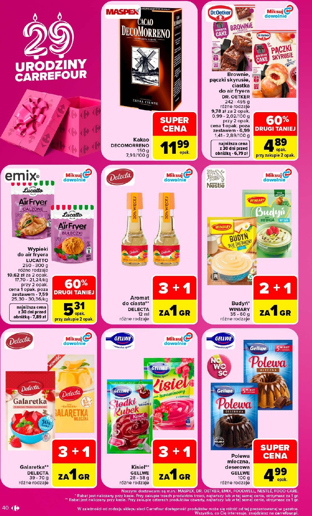carrefour - Nowa gazetka Carrefour - Gazetka Carrefour, Market w SUMIE najlepszy, od poniedziałku ważna od 12.10.2026 do 17.10.2026 - page: 40