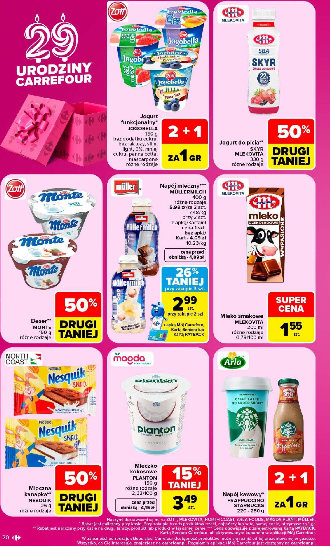 carrefour - Nowa gazetka Carrefour - Gazetka Carrefour, Market w SUMIE najlepszy, od poniedziałku ważna od 12.10.2026 do 17.10.2026 - page: 20
