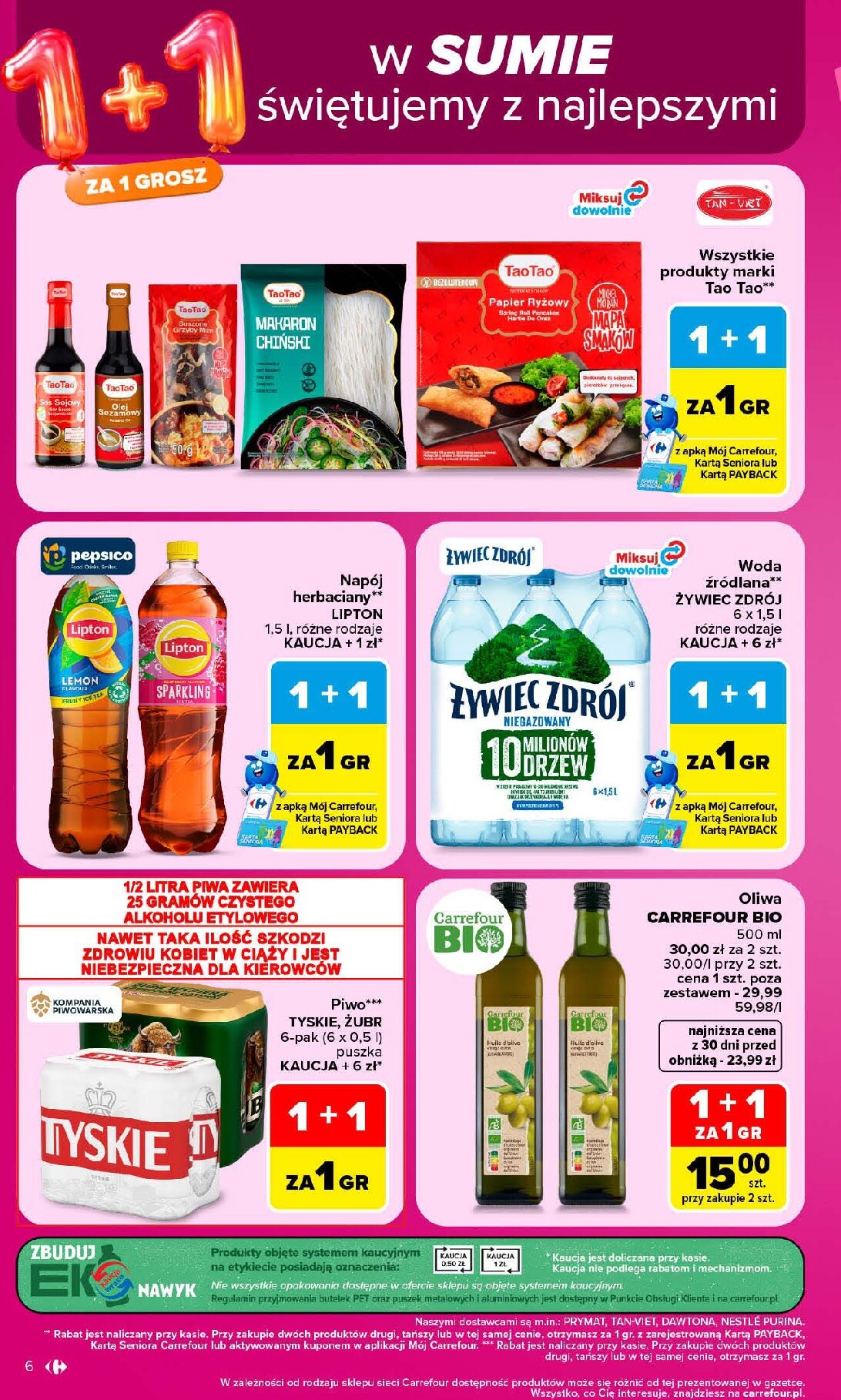 carrefour - Nowa gazetka Carrefour - Gazetka Carrefour, Market w SUMIE najlepszy, od poniedziałku ważna od 12.10.2026 do 17.10.2026 - page: 6