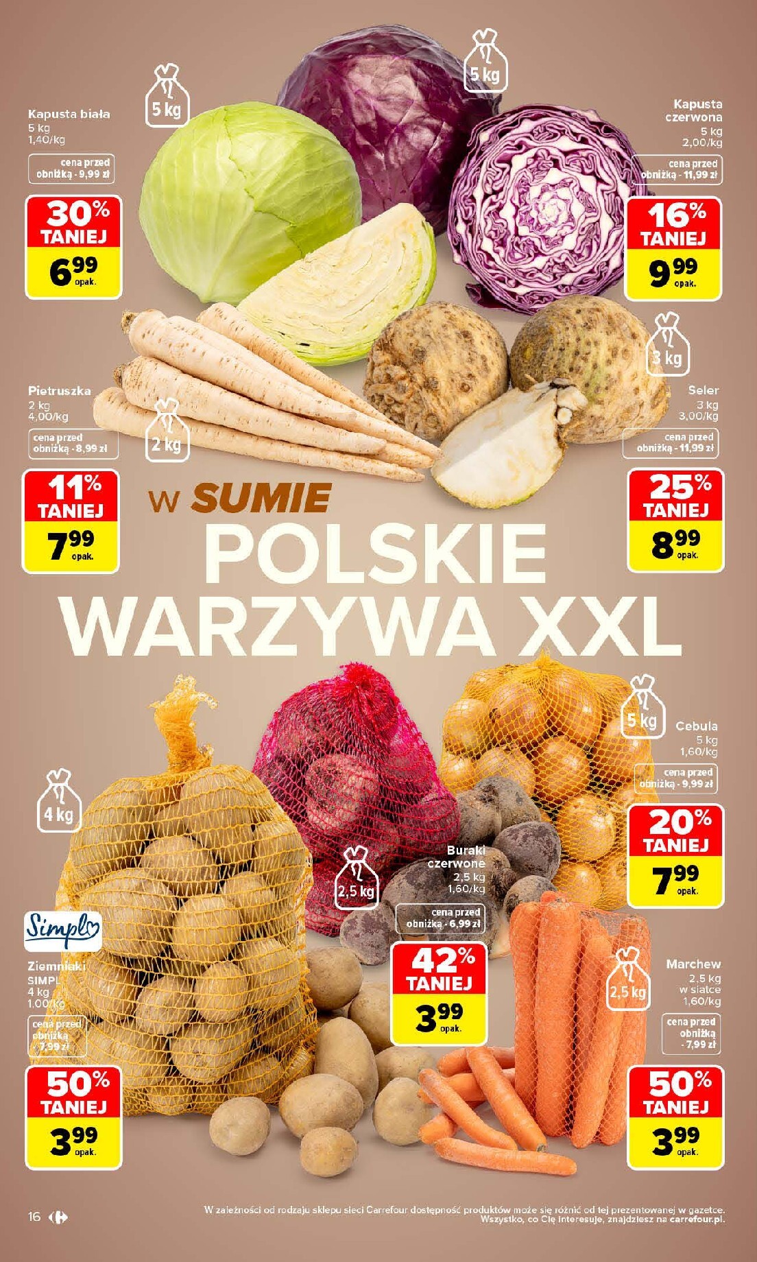 carrefour - Nowa gazetka Carrefour - Gazetka Carrefour, Market w SUMIE najlepszy, od poniedziałku ważna od 12.10.2026 do 17.10.2026 - page: 16
