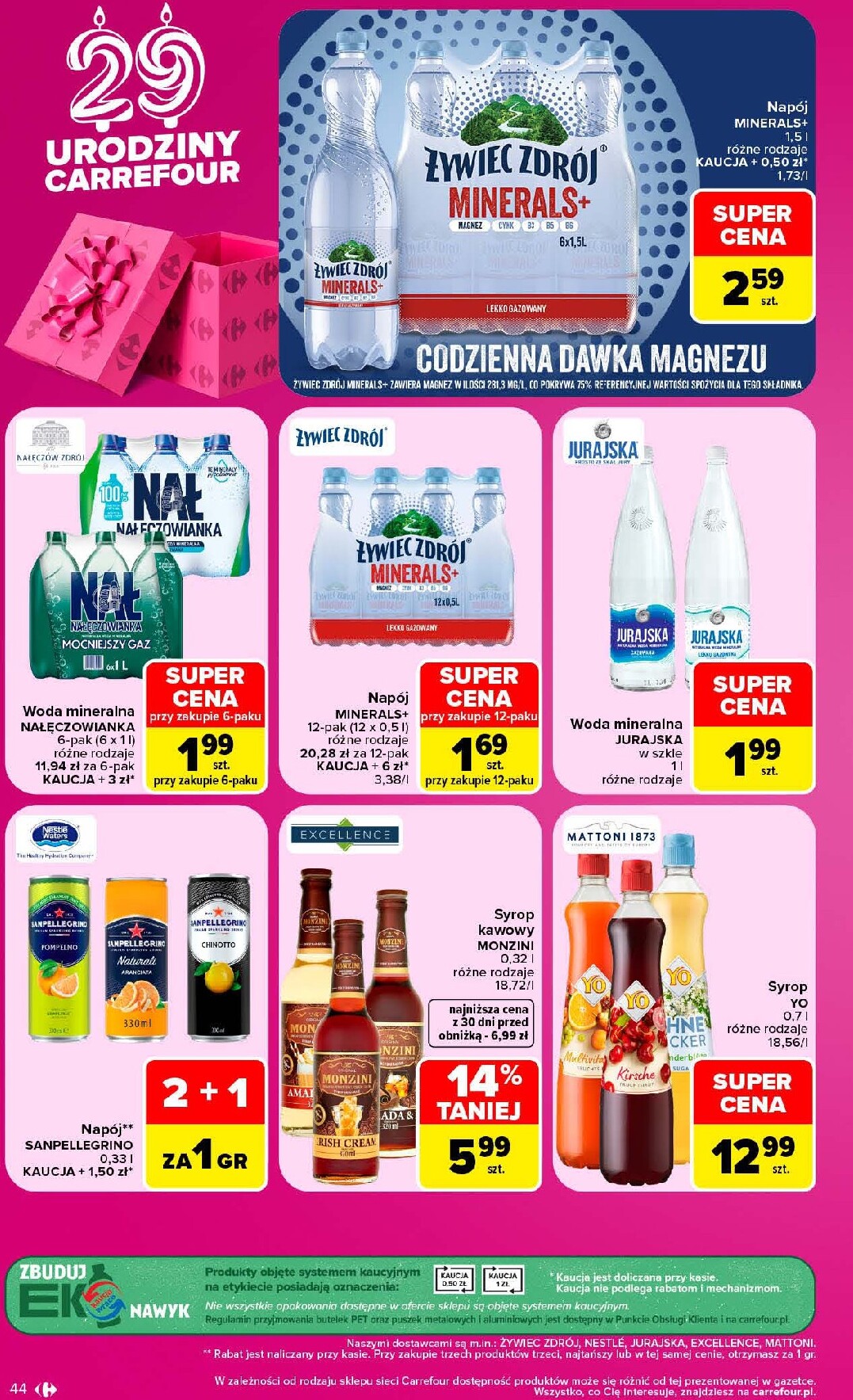 carrefour - Nowa gazetka Carrefour - Gazetka Carrefour, Market w SUMIE najlepszy, od poniedziałku ważna od 12.10.2026 do 17.10.2026 - page: 44
