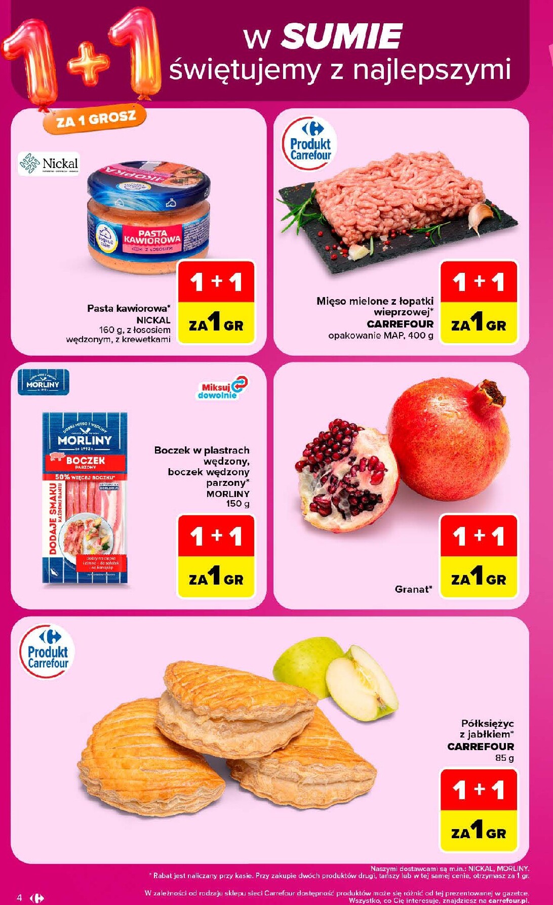 carrefour - Nowa gazetka Carrefour - Gazetka Carrefour, Market w SUMIE najlepszy, od poniedziałku ważna od 12.10.2026 do 17.10.2026 - page: 4