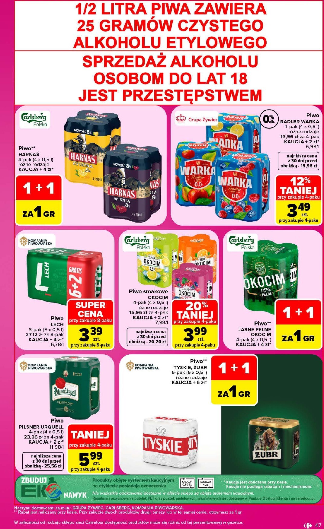 carrefour - Nowa gazetka Carrefour - Gazetka Carrefour, Market w SUMIE najlepszy, od poniedziałku ważna od 12.10.2026 do 17.10.2026 - page: 47