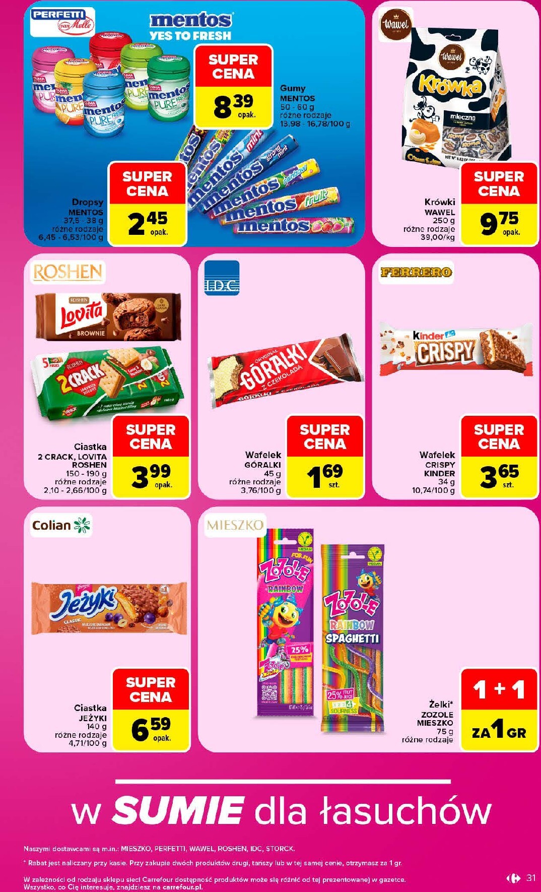 carrefour - Nowa gazetka Carrefour - Gazetka Carrefour, Market w SUMIE najlepszy, od poniedziałku ważna od 12.10.2026 do 17.10.2026 - page: 31