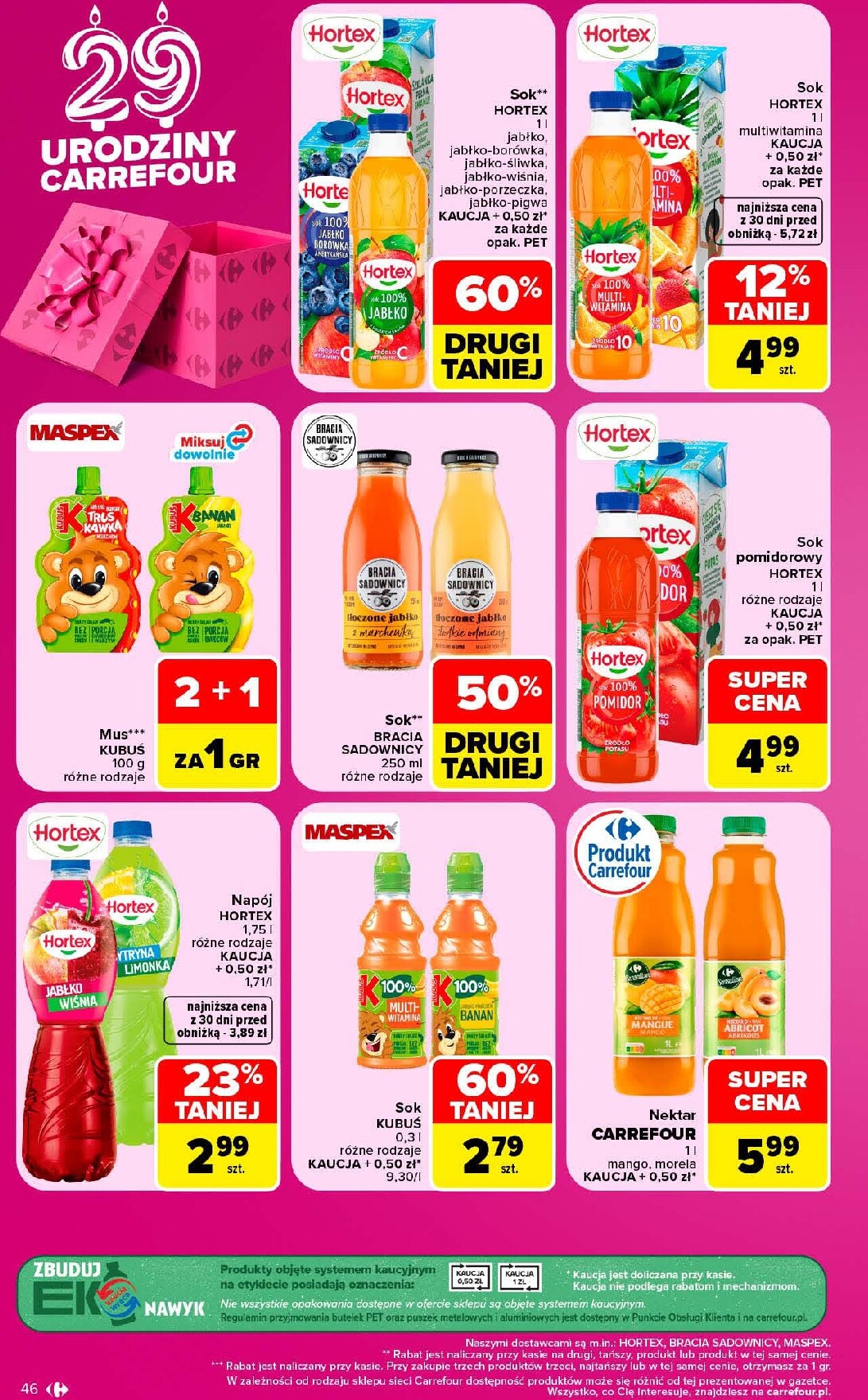 carrefour - Nowa gazetka Carrefour - Gazetka Carrefour, Market w SUMIE najlepszy, od poniedziałku ważna od 12.10.2026 do 17.10.2026 - page: 46